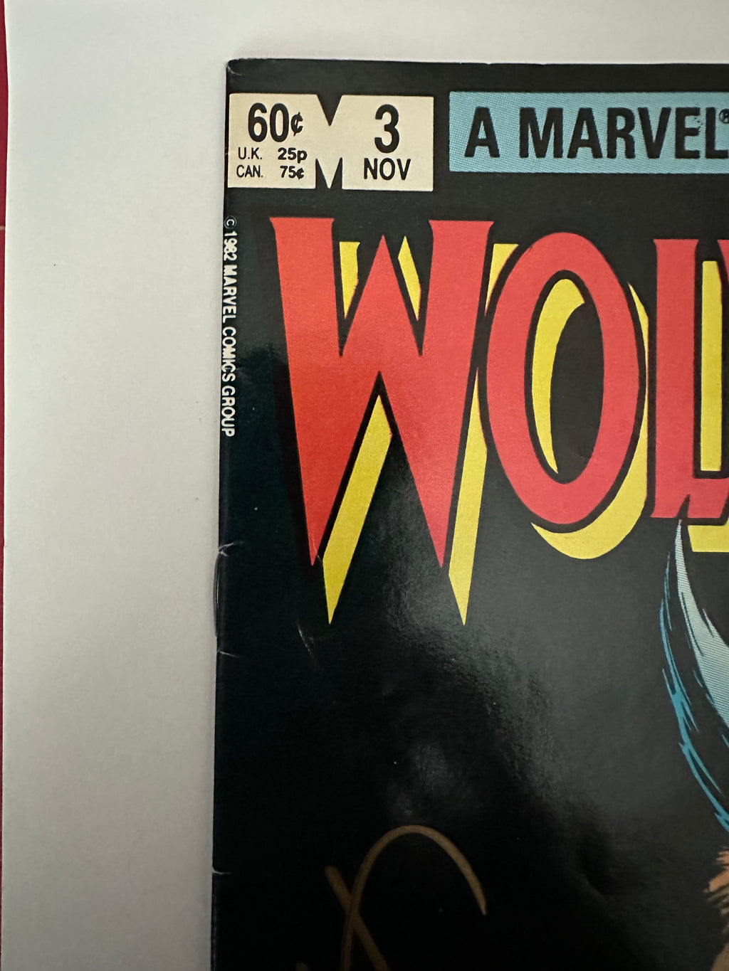 Wolverine, Vol. 1 #3 (Marvel Comics 1982) Key Deaths Signed by Chris Claremont by Ugly Monkey Comics