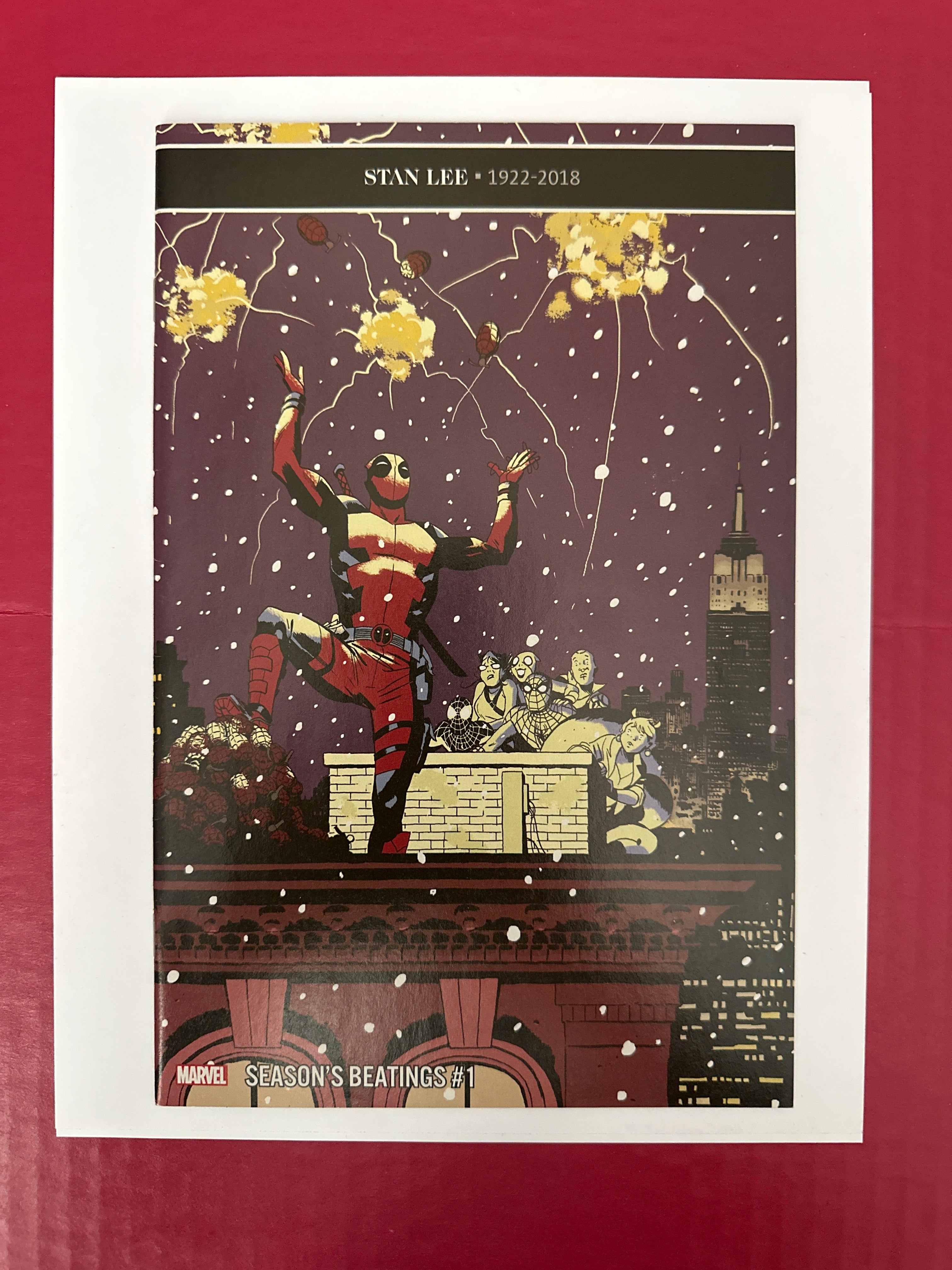 Season's Beatings #1A (2018 Marvel Comics) by Ugly Monkey Comics