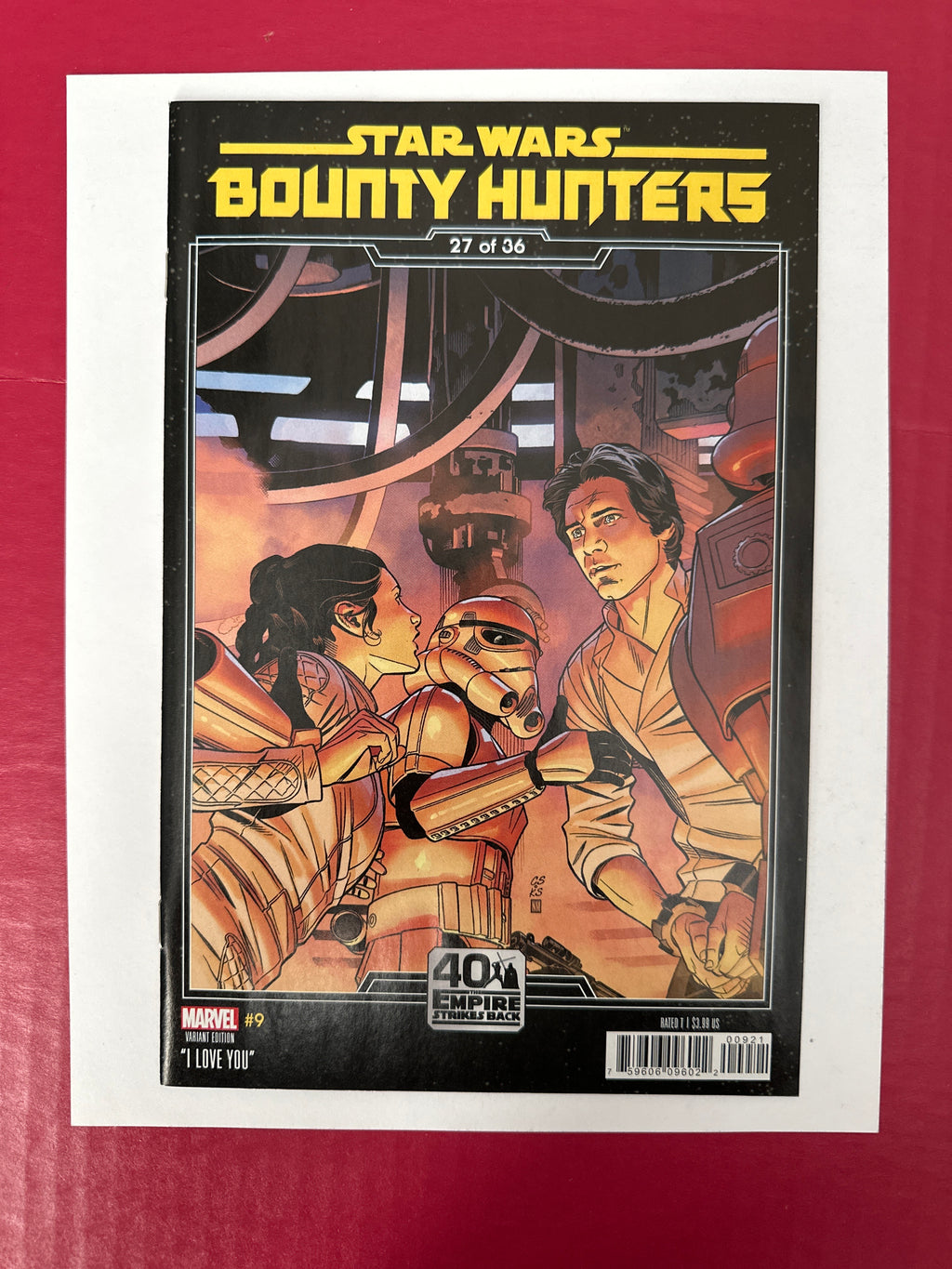 Star Wars Bounty Hunters 9B Marvel Comics 2021 Edition by Ugly Monkey Comics