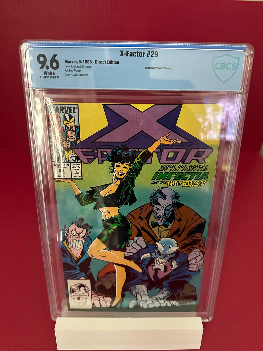 X-Factor, Vol. 1 #29 (1988) CBCS 9.6 Key 1st Appearance by Ugly Monkey Comics