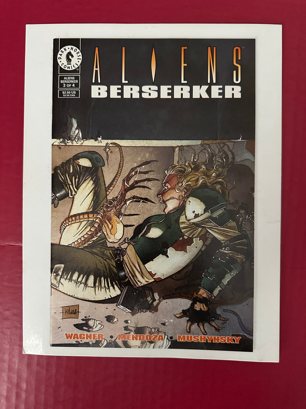Aliens: Berserker #3 (1995) First Printing by Ugly Monkey Comics