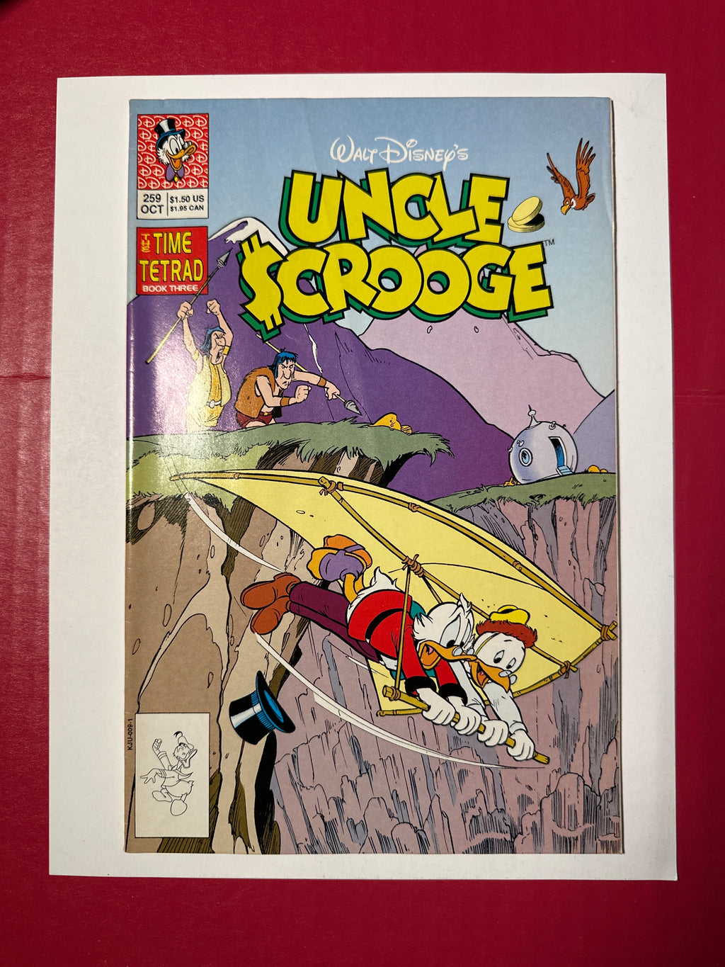 Walt Disney's Uncle Scrooge #259 (Western Publishing Co. 1991) Direct Edition by Ugly Monkey Comics