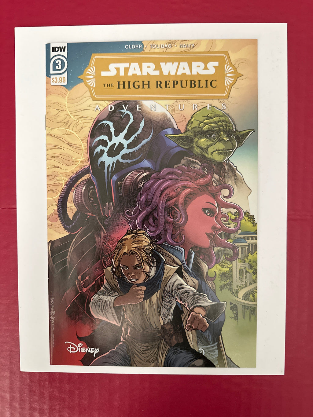 Star Wars: High Republic Adventures #3A (IDW Publishing 2021) 1st cover app. Marchion Ro, 1st app. Kantam Sy by Ugly Monkey Comics