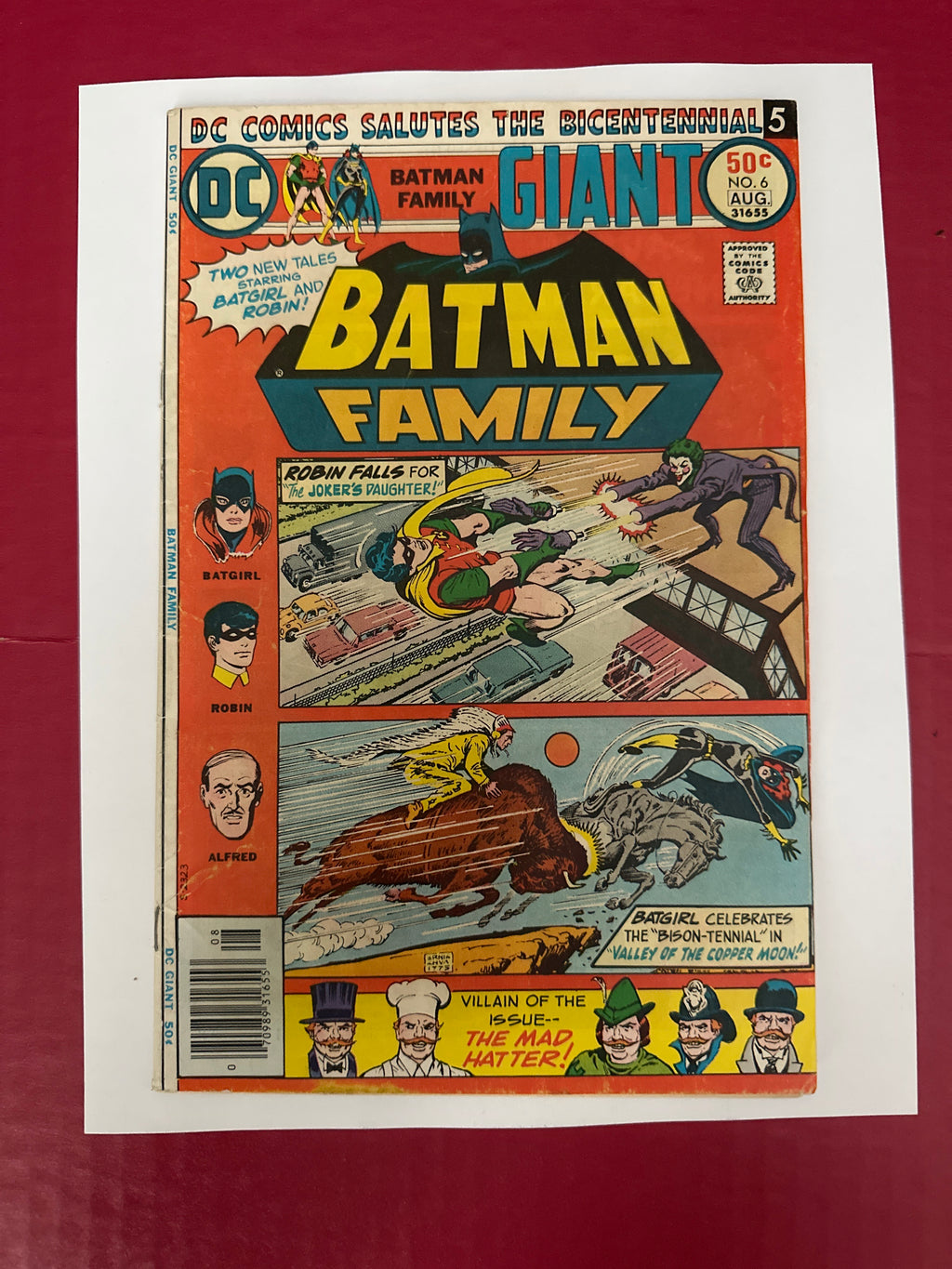 The Batman Family, Vol. 1 #6 (DC Comics 1976) 1st app. of The Joker Daughter by Ugly Monkey Comics