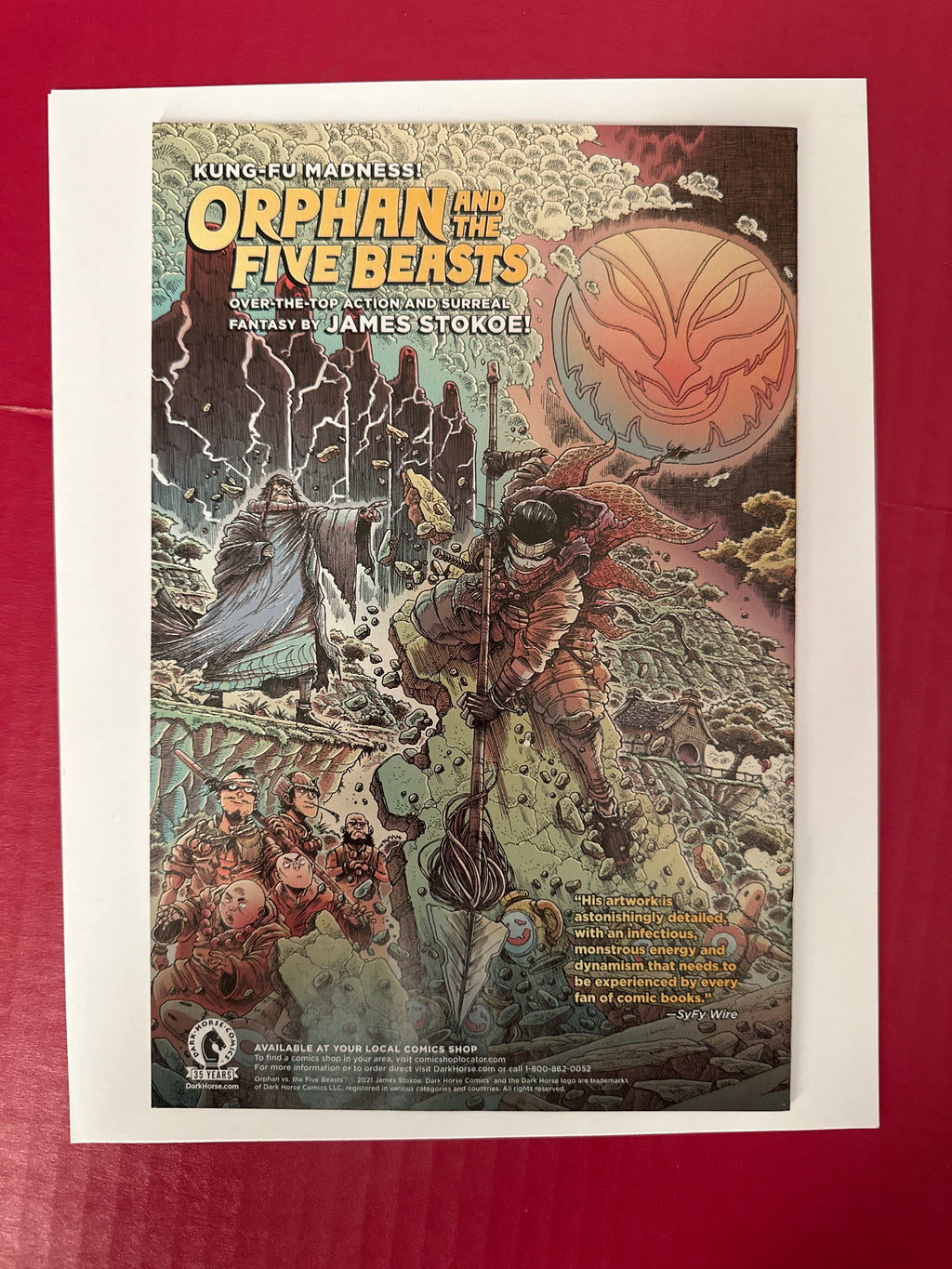 God of War: Fallen God #2 (Dark Horse Comics 2021) by Ugly Monkey Comics