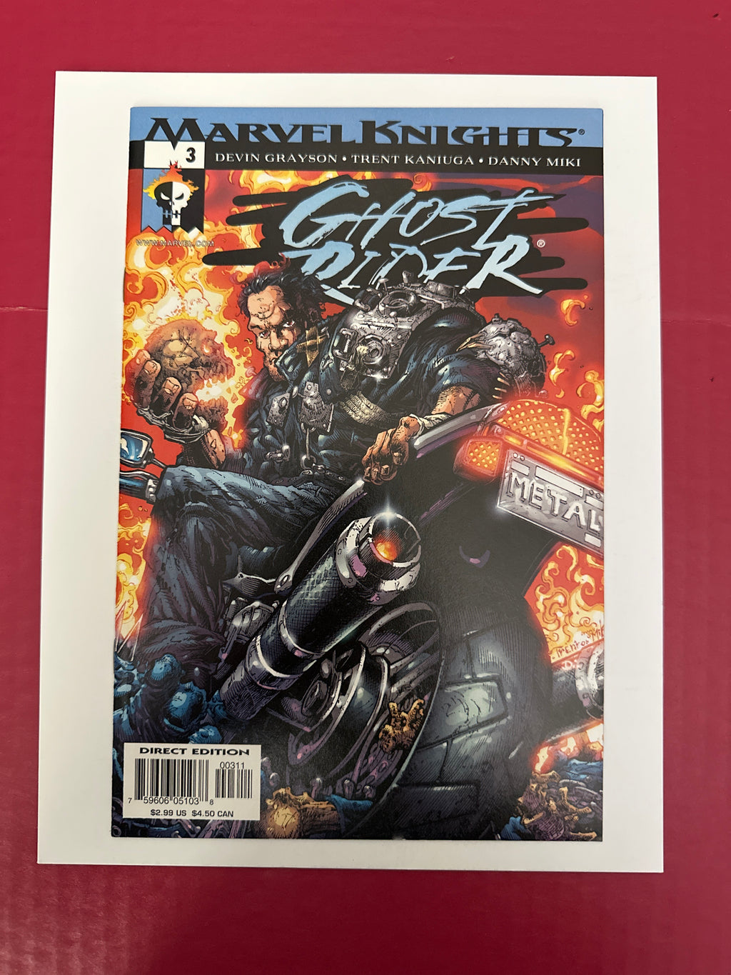 Ghost Rider, Vol. 3 #3 (Marvel Comics 2001) by Ugly Monkey Comics