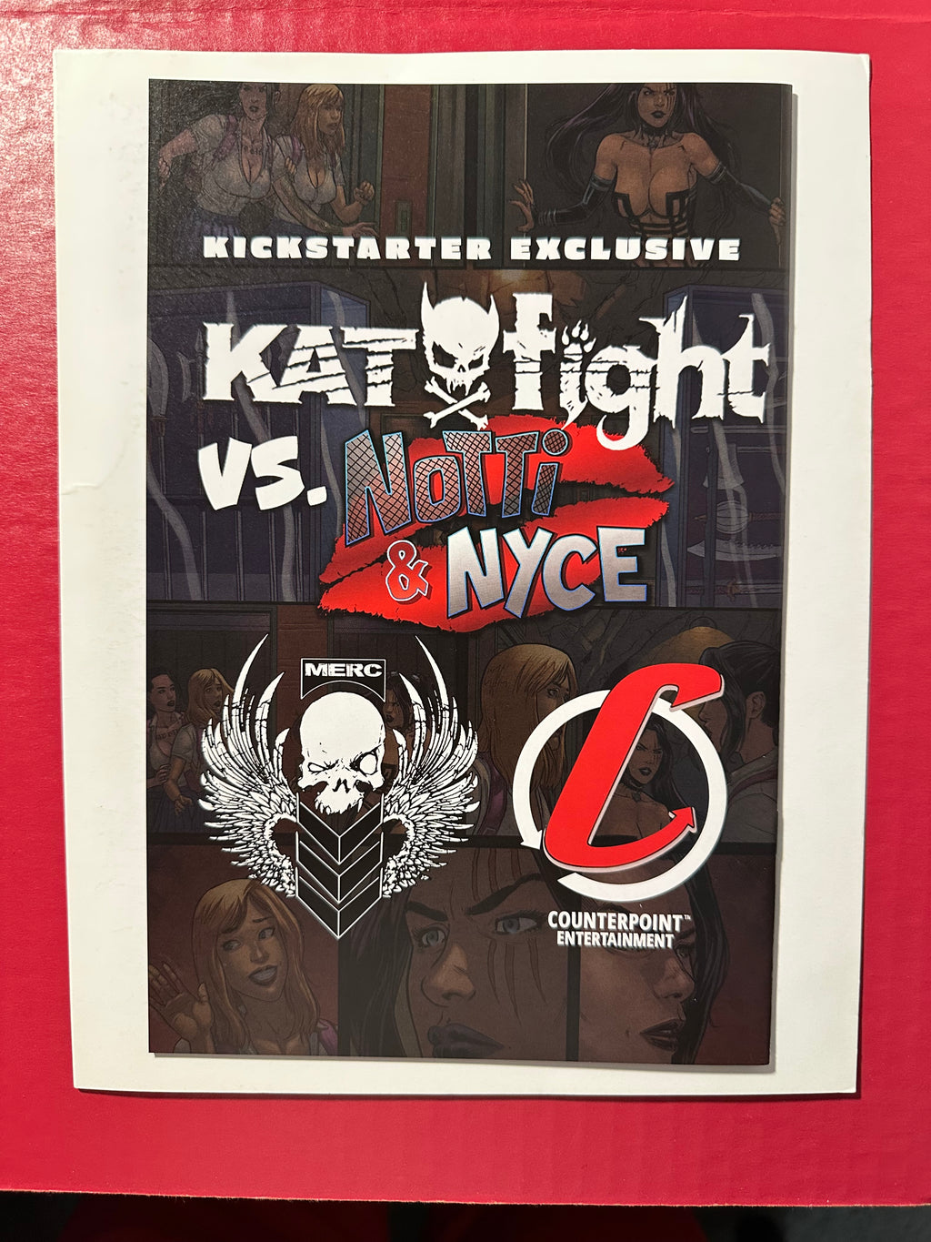 Katfight vs. Notti & Nyce #1 (2022) Jay Ferguson Exclusive Virgin Variant Limited to 200 by Ugly Monkey Comics