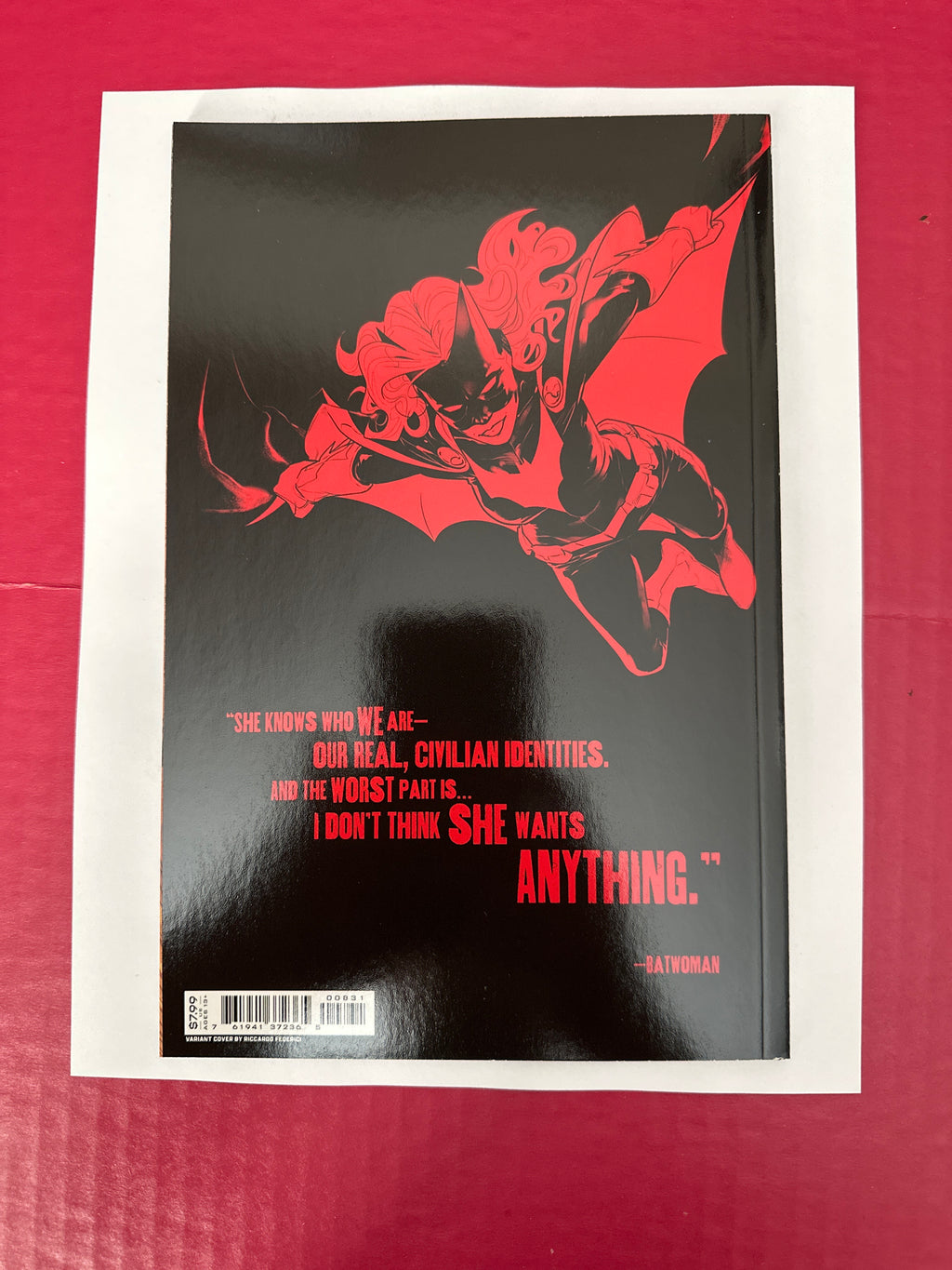 Batman: Urban Legends #8C (DC Comics 2021) Variant 1st app. of the Fearful by Ugly Monkey Comics