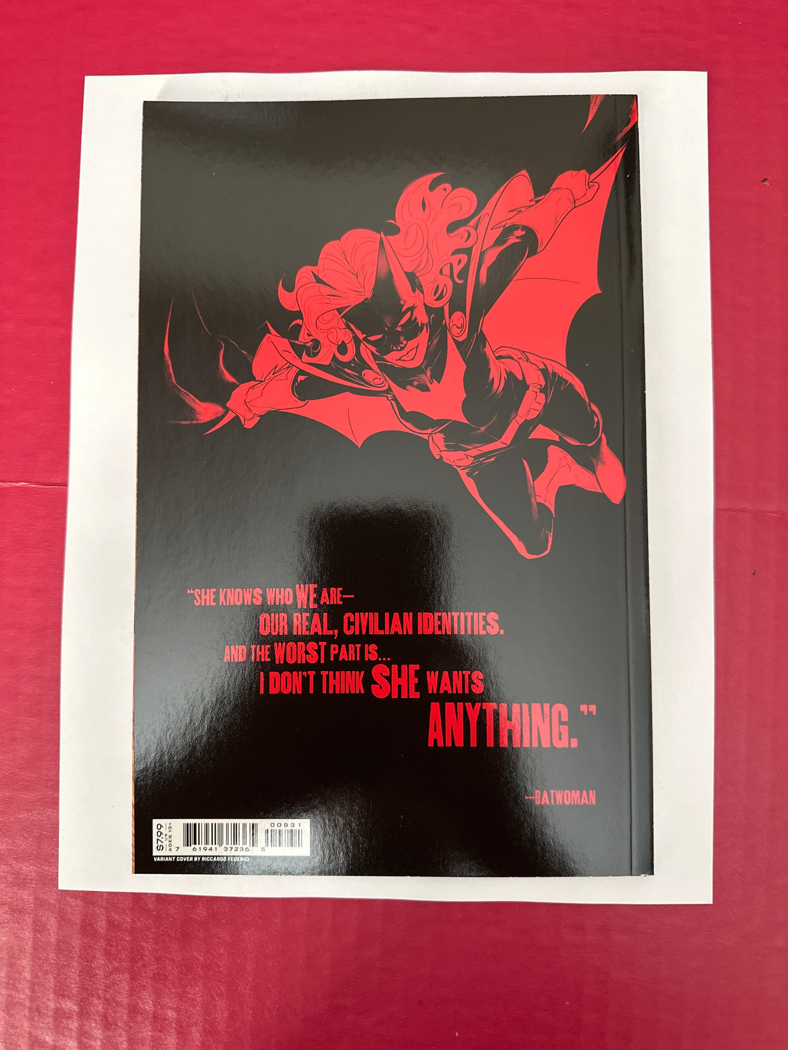 Batman: Urban Legends #8C (DC Comics 2021) Variant 1st app. of the Fearful by Ugly Monkey Comics