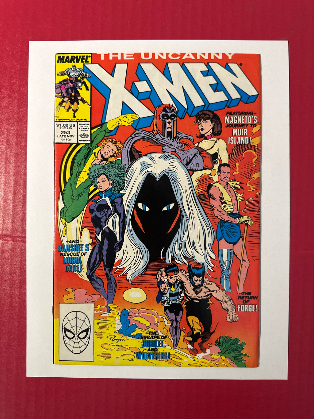 The Uncanny X-Men, Vol. 1 #253 (Marvel Comics 1989) Direct Edition by Ugly Monkey Comics