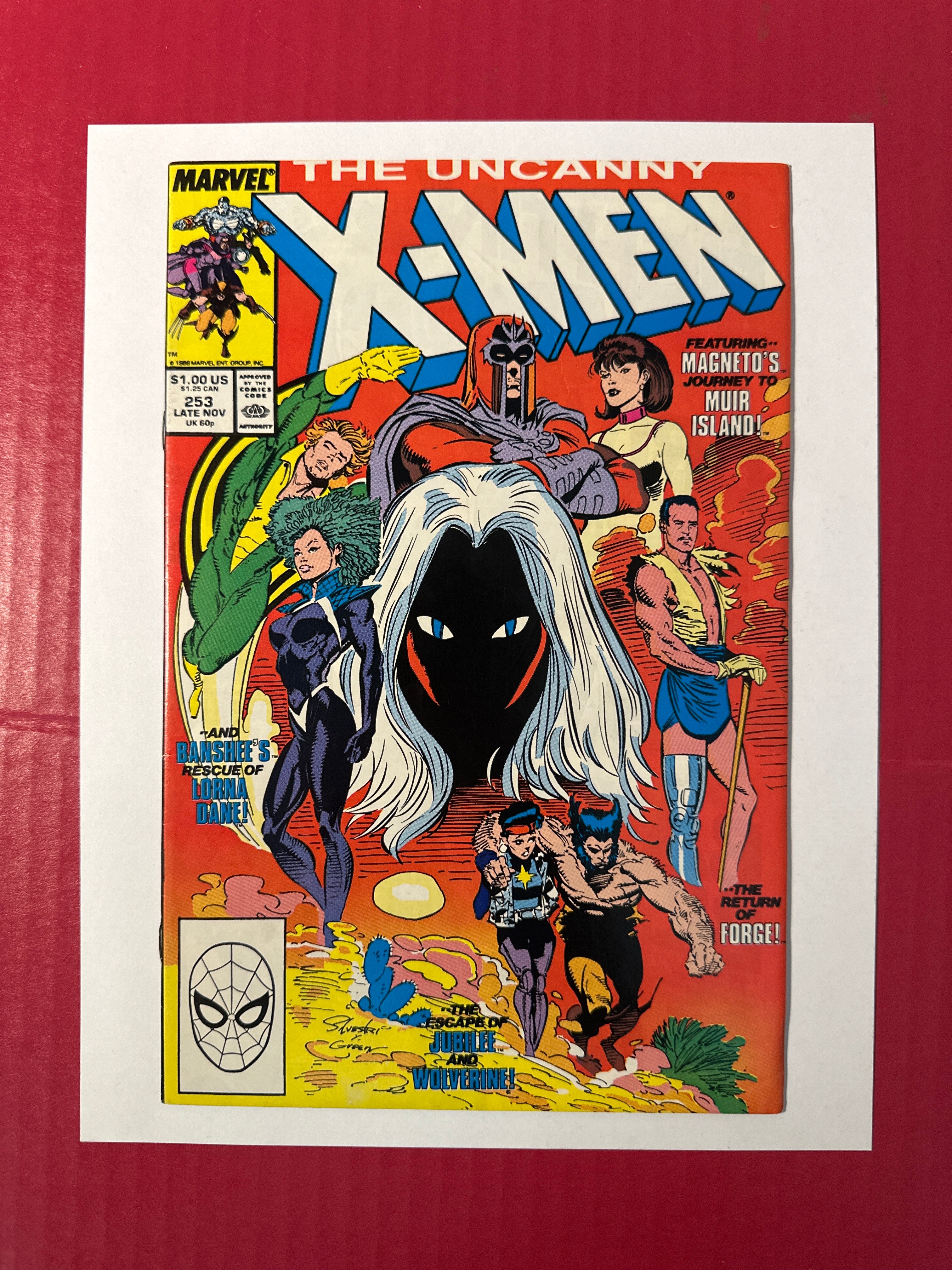 The Uncanny X-Men, Vol. 1 #253 (Marvel Comics 1989) Direct Edition by Ugly Monkey Comics
