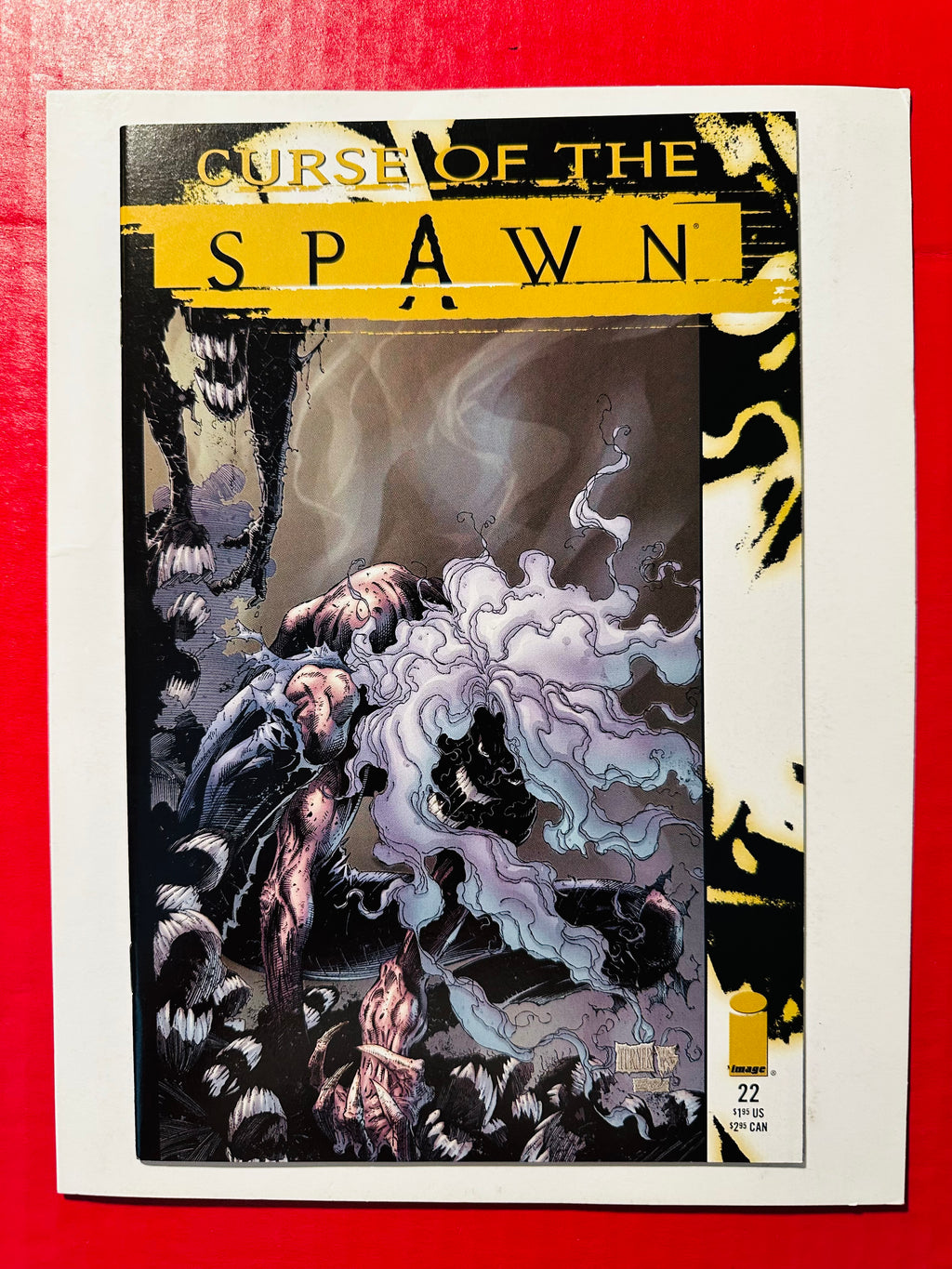 Curse of the Spawn #22A (1998) Direct Edition 1st app. Of Hatchet Zombie Hellspawn by Ugly Monkey Comics