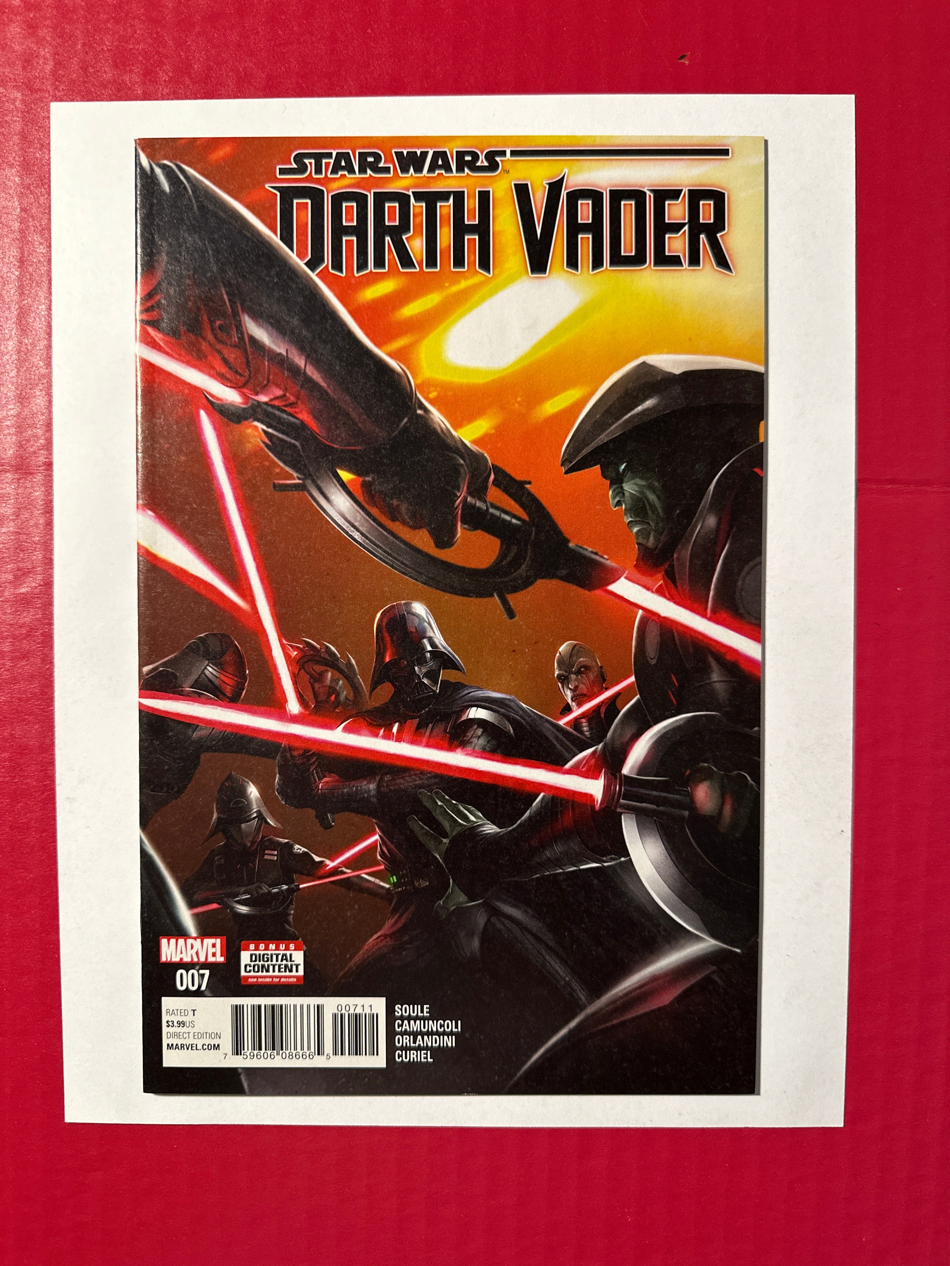 Star Wars Darth Vader Vol 2 #7 First Appearance Clone Commander Fox Fifth Brother by Ugly Monkey Comics