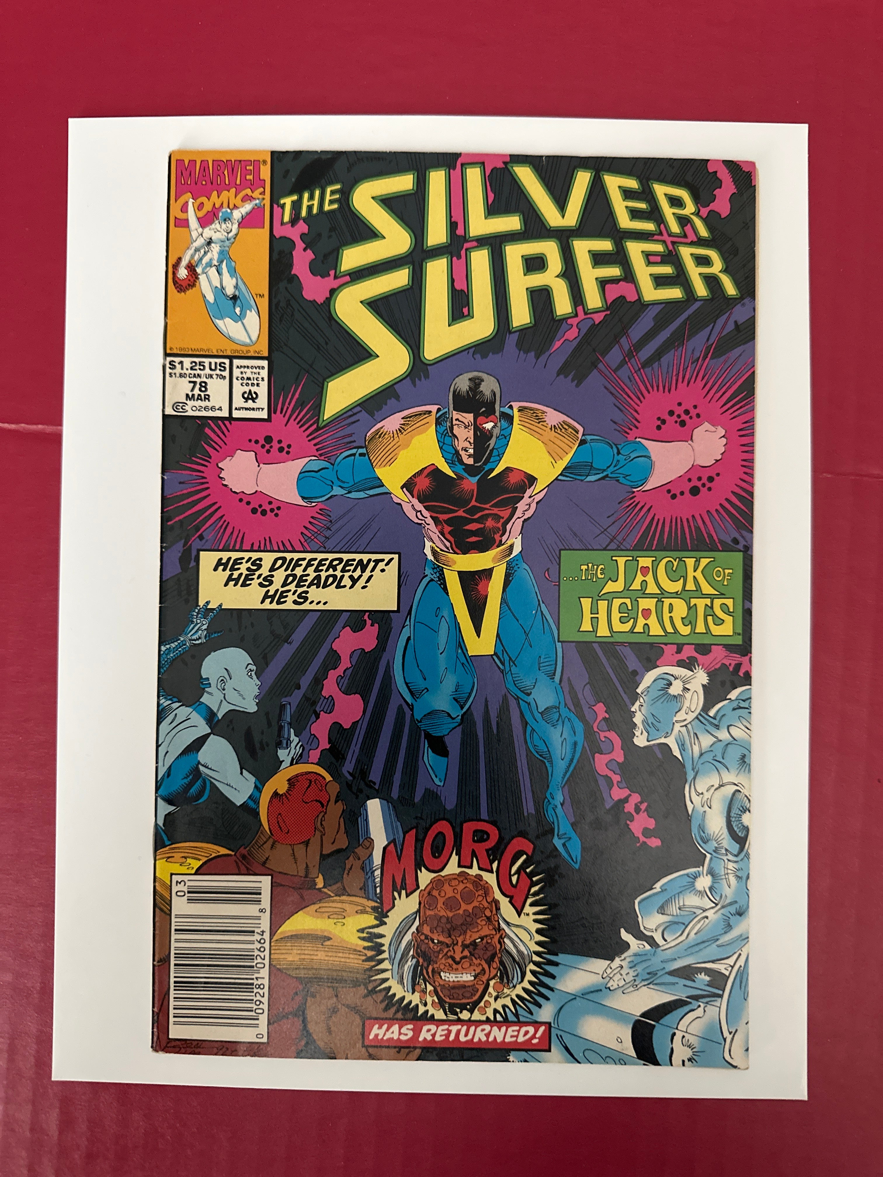 Silver Surfer, Vol. 3 #78 (Marvel Comics 1993) Newsstand Edition by Ugly Monkey Comics