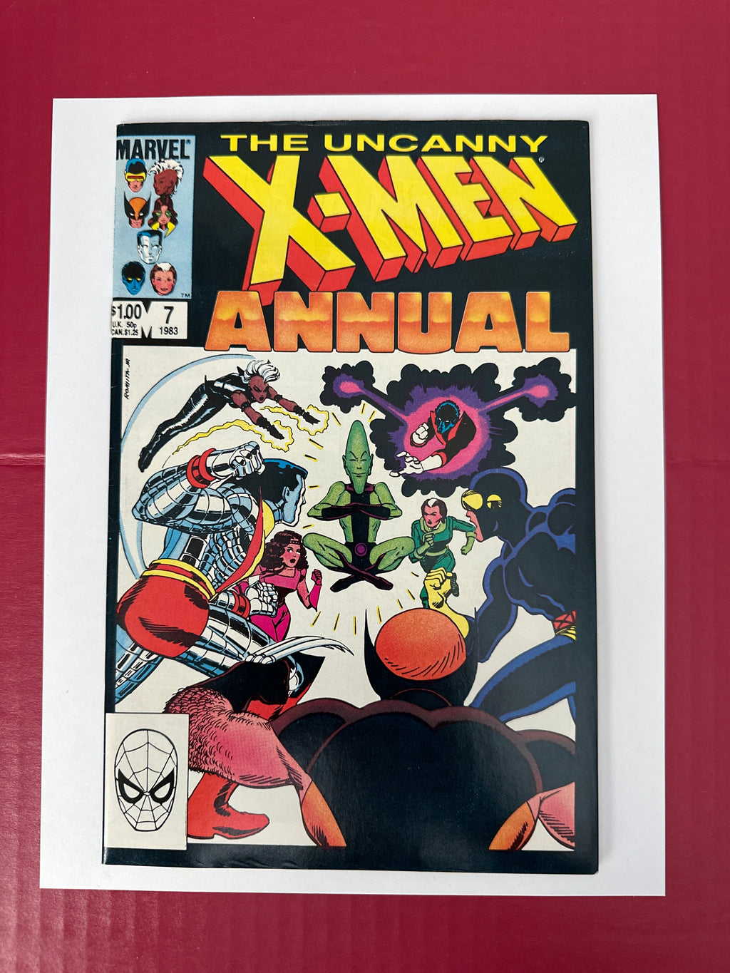 The Uncanny X-Men Annual #7 (Marvel Comics 1984) by Ugly Monkey Comics