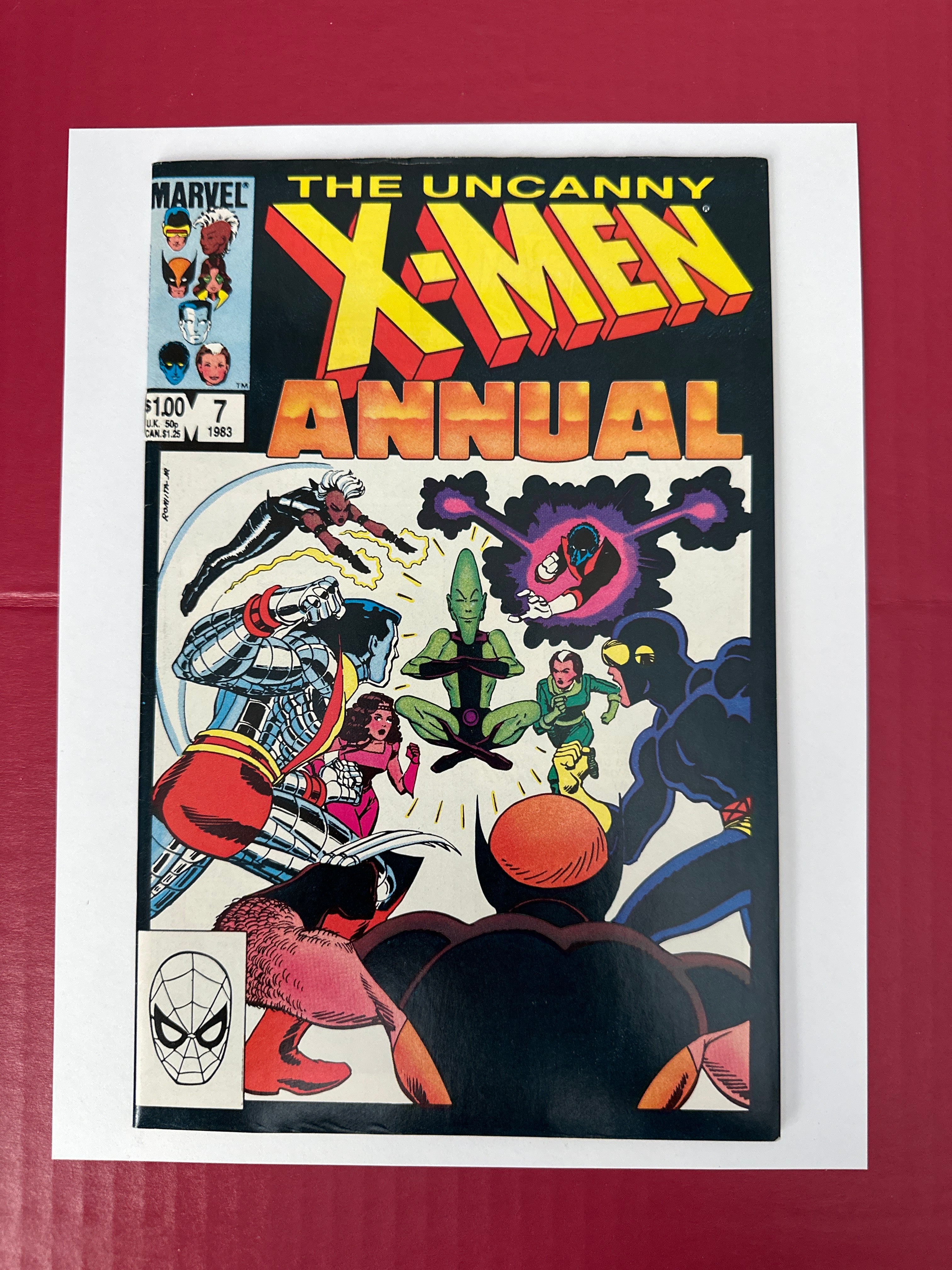 The Uncanny X-Men Annual #7 (Marvel Comics 1984) by Ugly Monkey Comics
