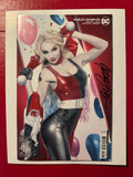 Harley Quinn, Vol. 4 #22 (2022) Natali Sanders Harley Quinn 30th Anniversary Variant Signed by Ugly Monkey Comics
