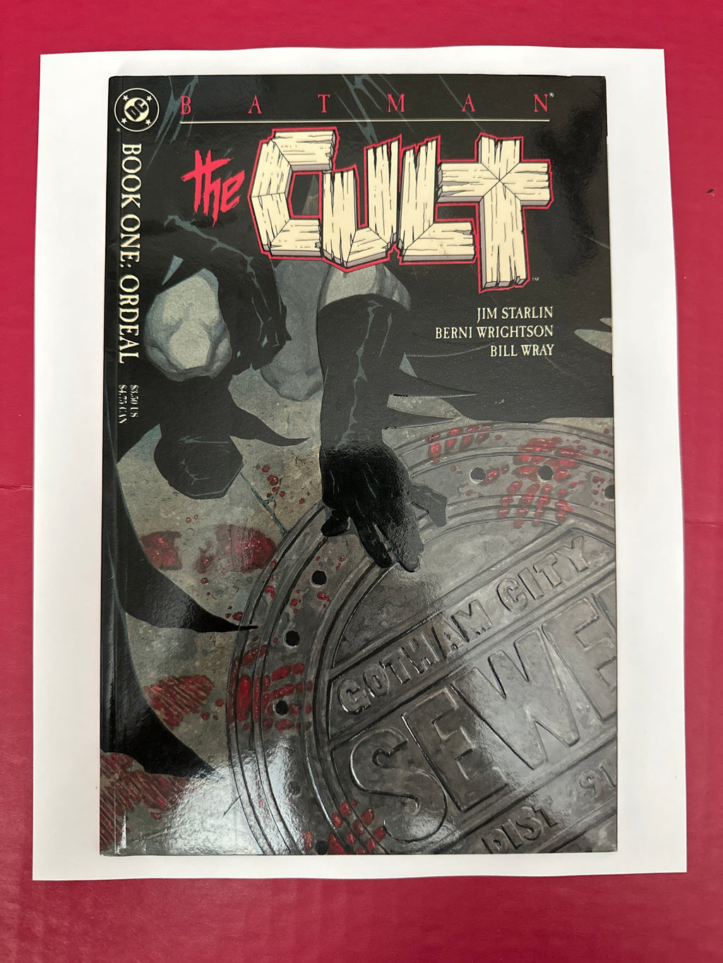 Batman: The Cult #1 (DC Comics 1988) 1st appearance by Ugly Monkey Comics