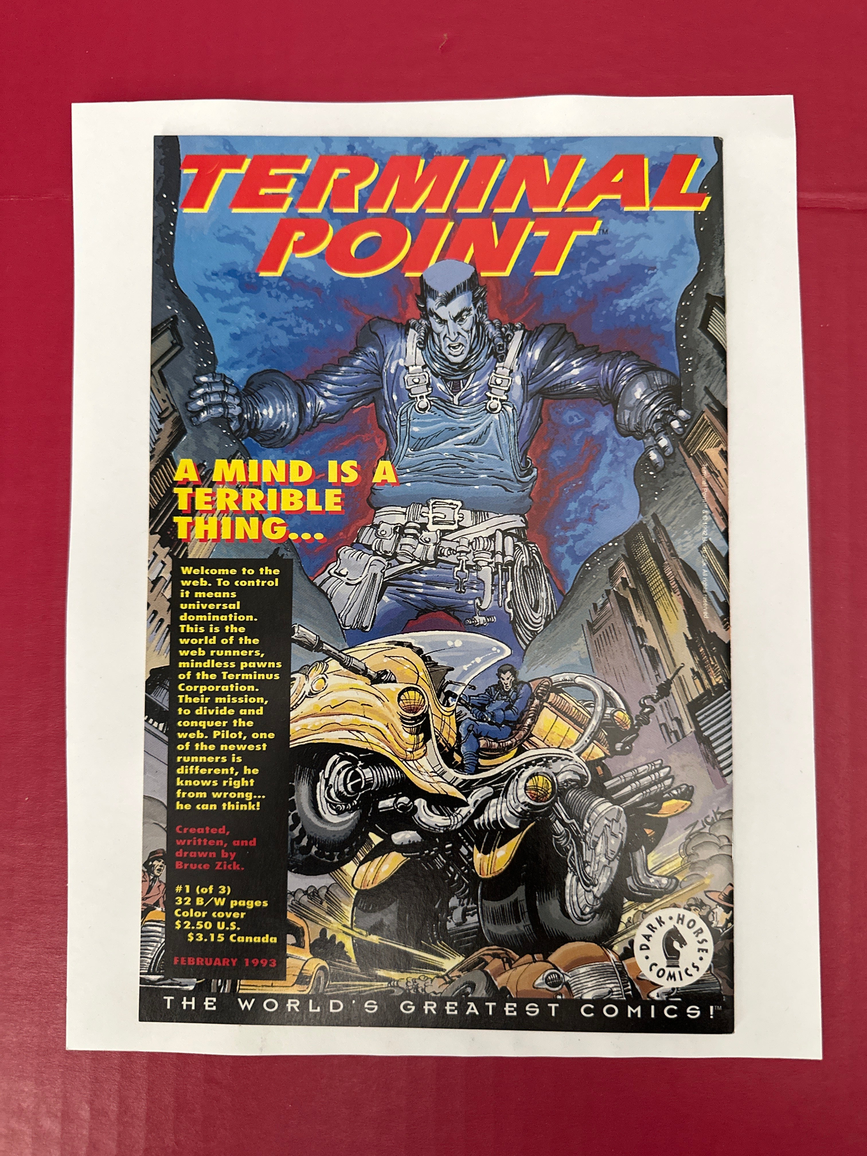 RoboCop: Prime Suspect #4 (Dark Horse Comics 1993) by Ugly Monkey Comics