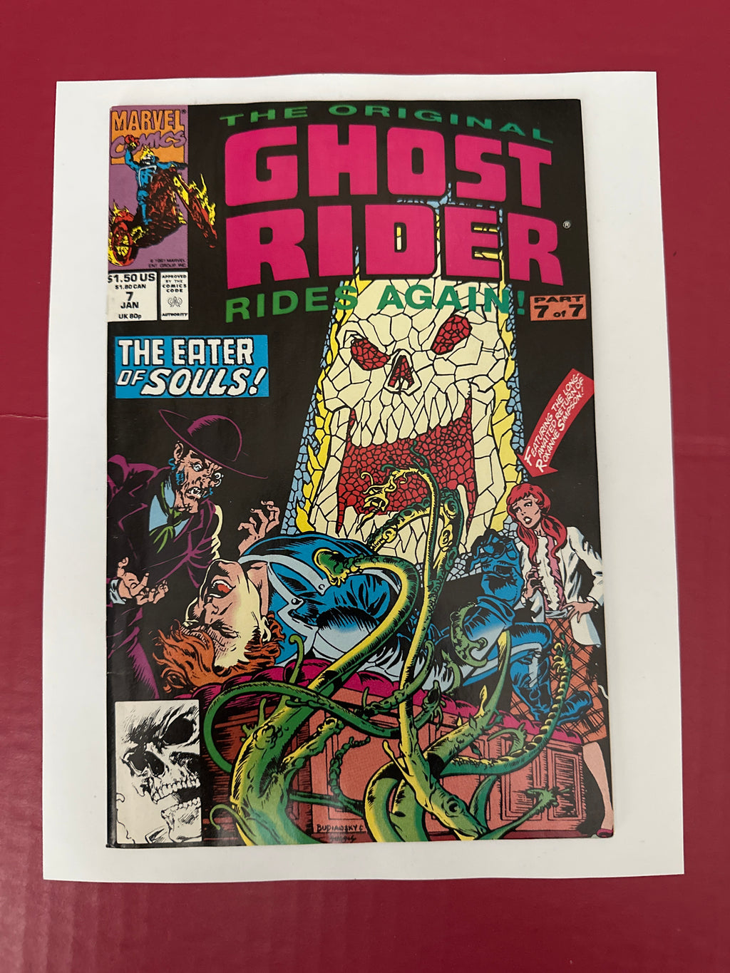 The Original Ghost Rider Rides Again #7A (Marvel Comics 1992) by Ugly Monkey Comics