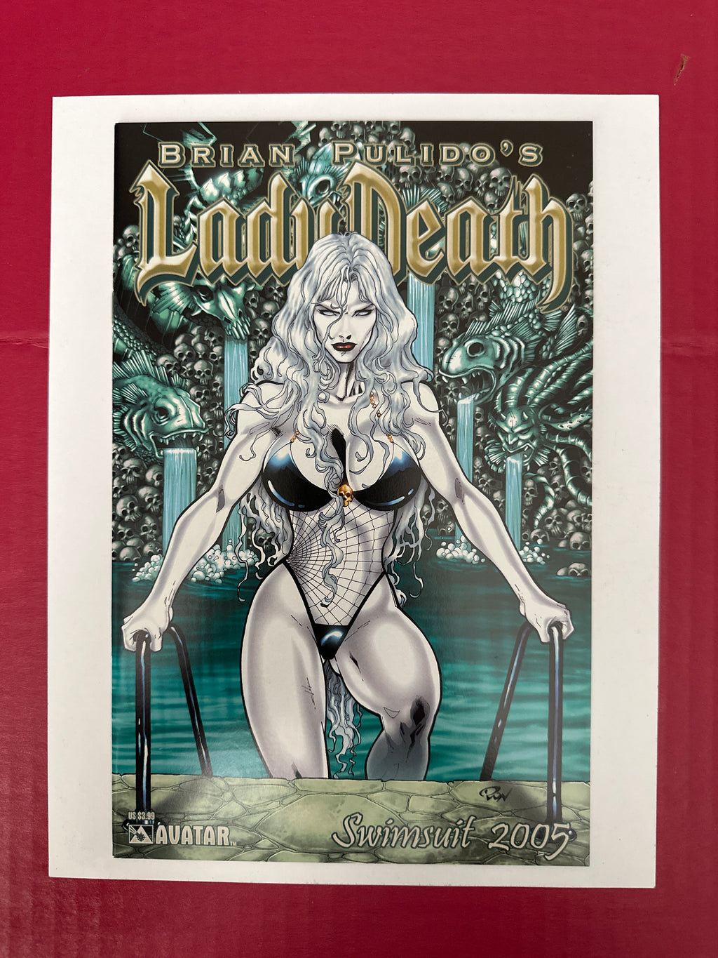 Lady Death: Swimsuit 2005 #1A (Avatar Press 2005) Regular Cover by Ugly Monkey Comics