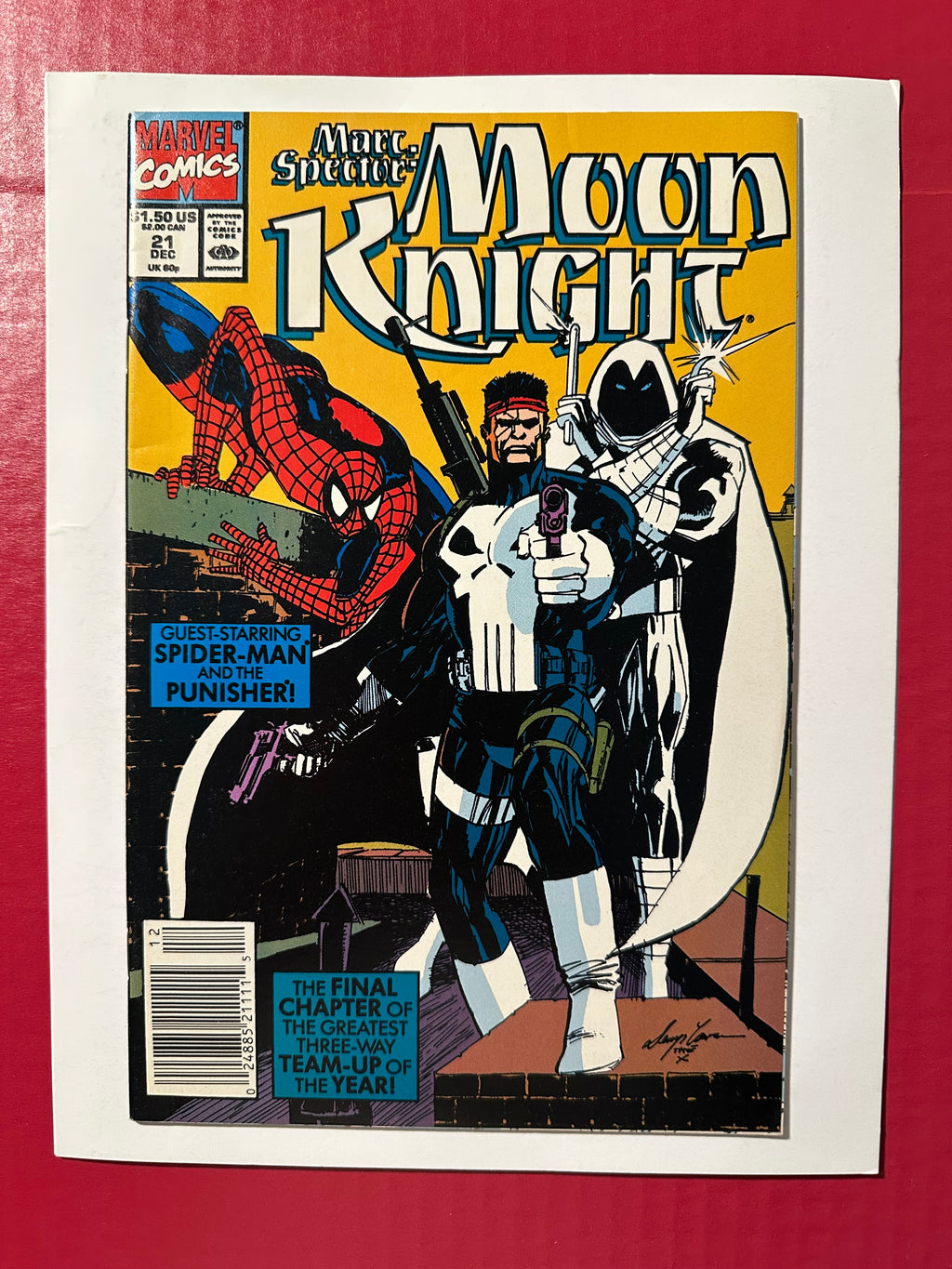 Marc Spector: Moon Knight #21 (1990) Newsstand