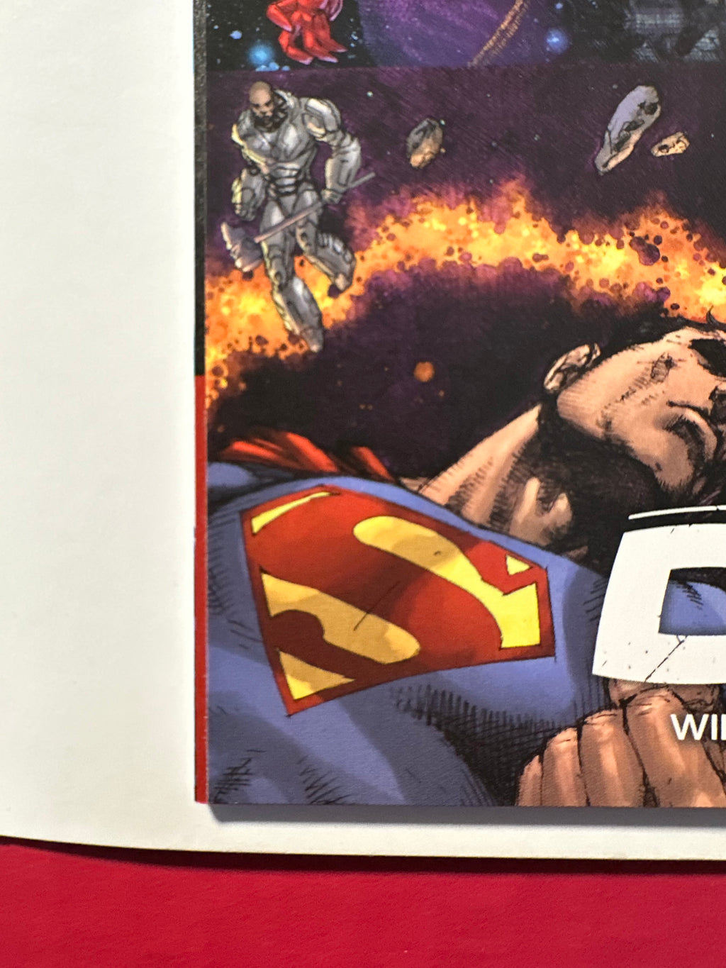 Dark Crisis, Vol. 1 #1 (2022) Jim Lee Homage Card Stock Cover Signed by Joshua Williamson by Ugly Monkey Comics