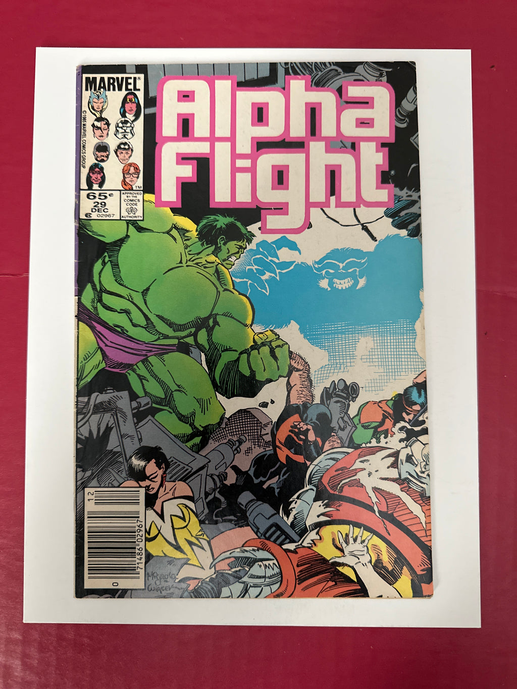 Alpha Flight, Vol. 1 #29B (Marvel Comics 1985) by Ugly Monkey Comics