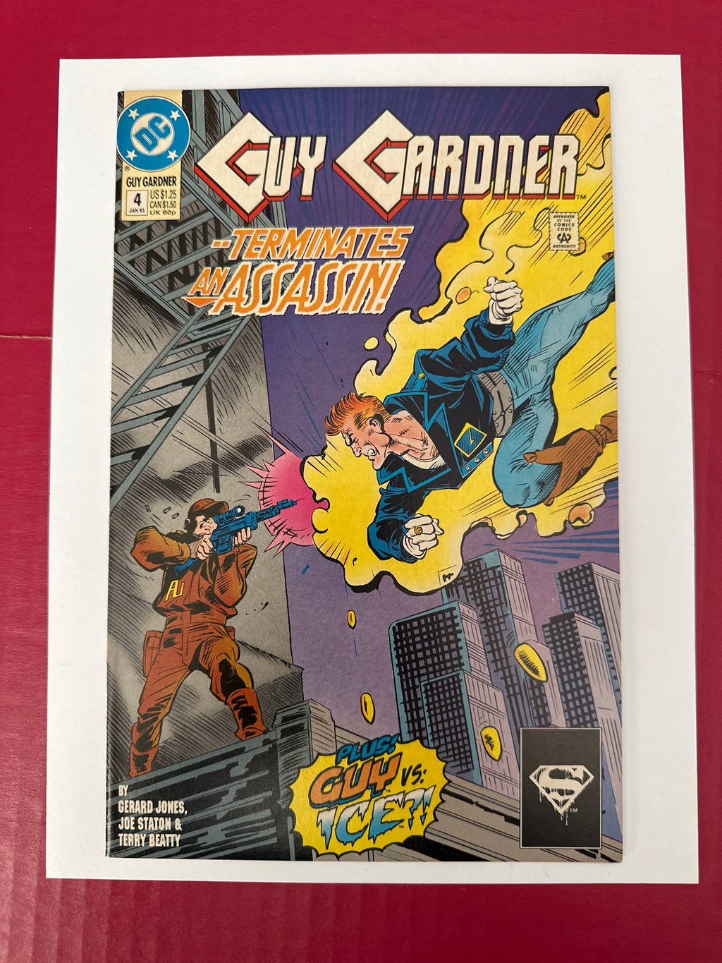 Guy Gardner: Warrior #4 (DC Comics 1992) Direct Edition by Ugly Monkey Comics