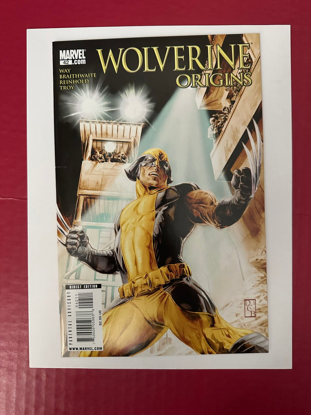 Wolverine: Origins #42A (2009) by Ugly Monkey Comics