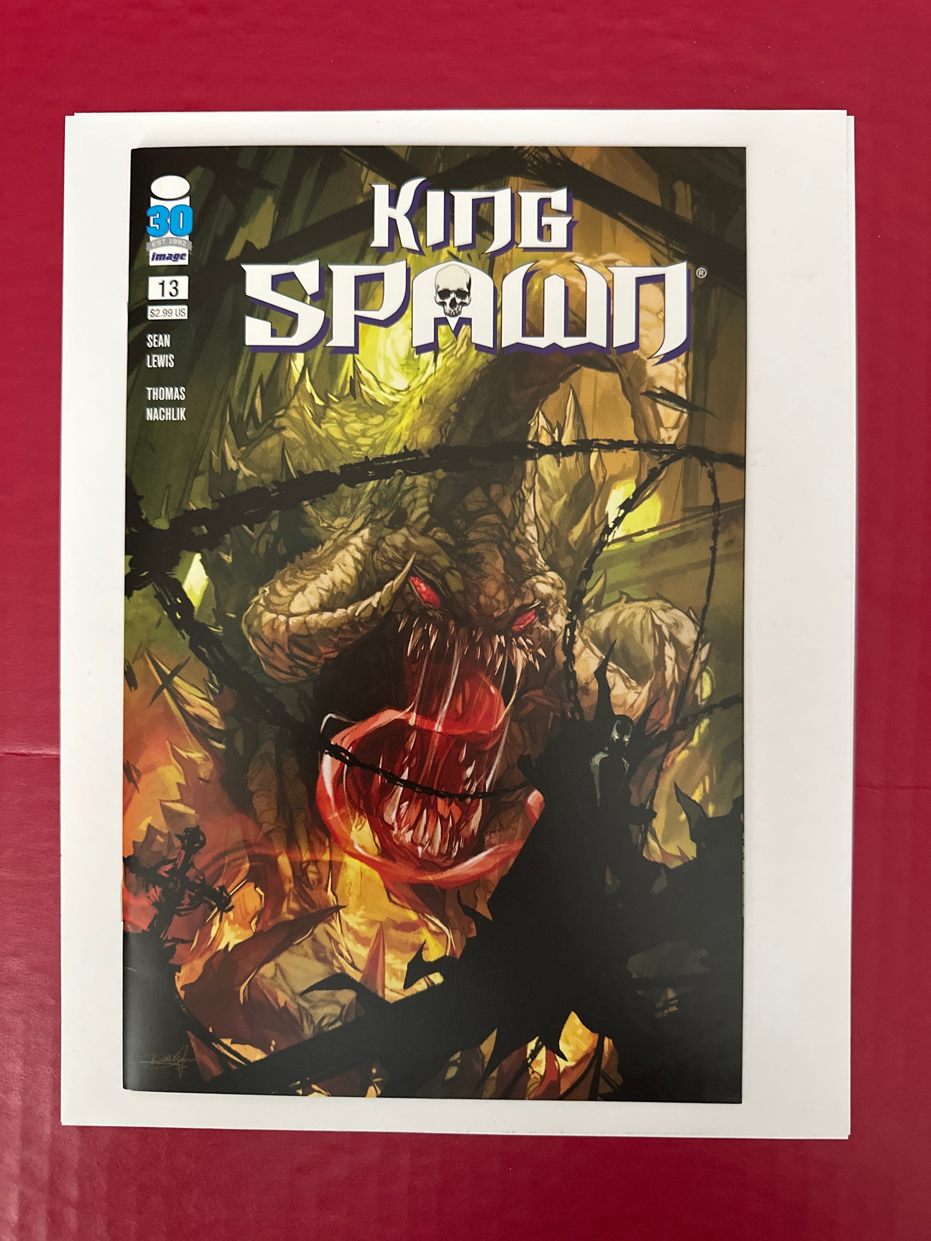 King Spawn #13A (2022) by Ugly Monkey Comics