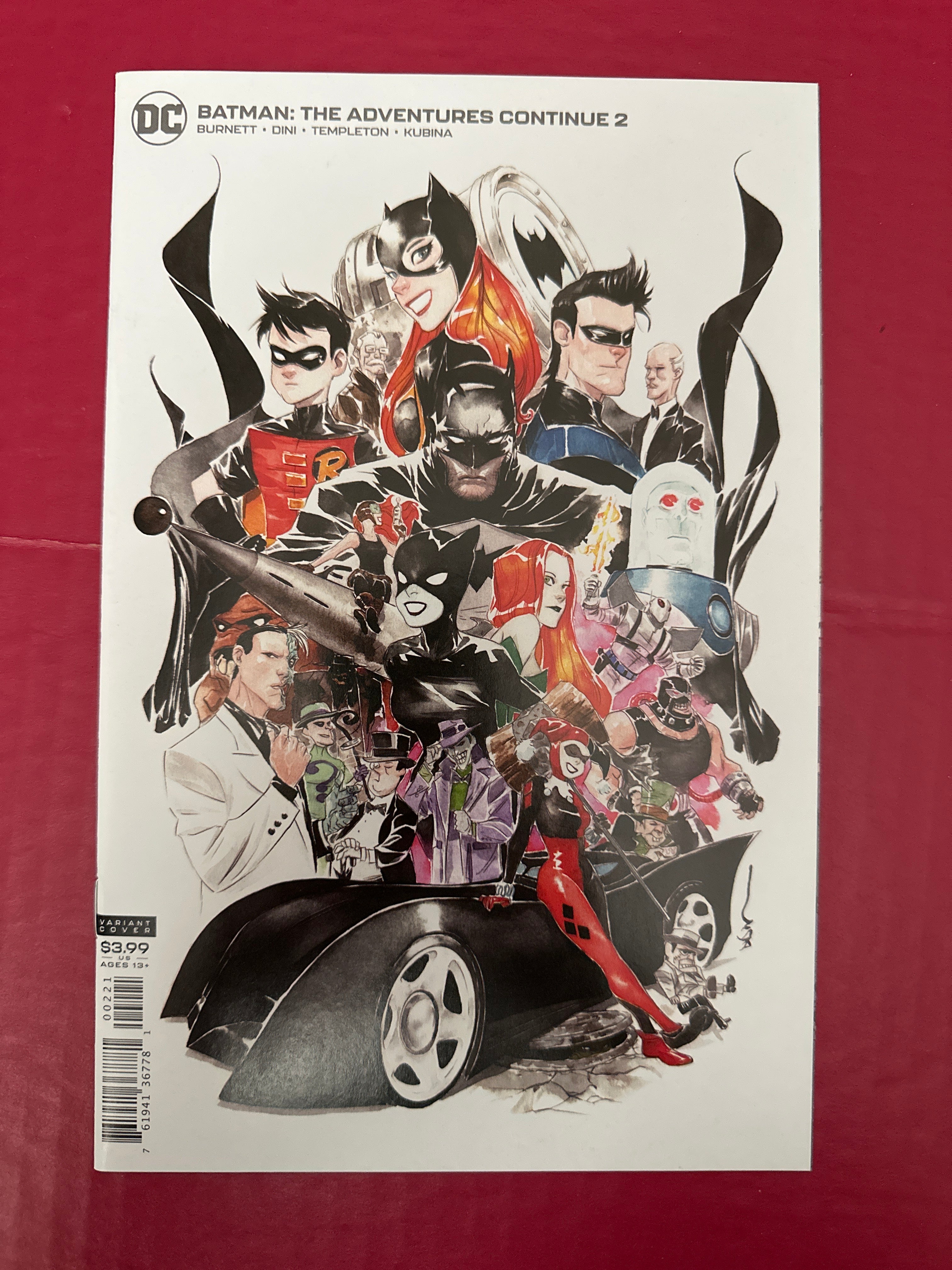 Batman: The Adventures Continue #2B (DC Comics 2020) by Ugly Monkey Comics