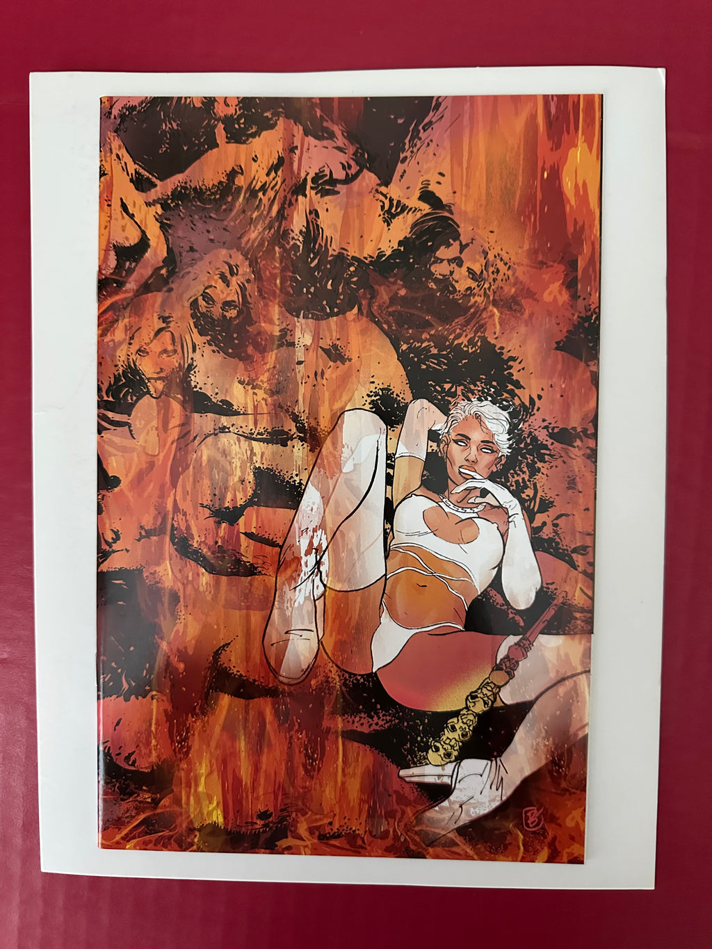 NYX (Dynamite) #4 (2022) Incentive 15 Copy FOC Jimmy Broxton Risque Virgin Variant by Ugly Monkey Comics