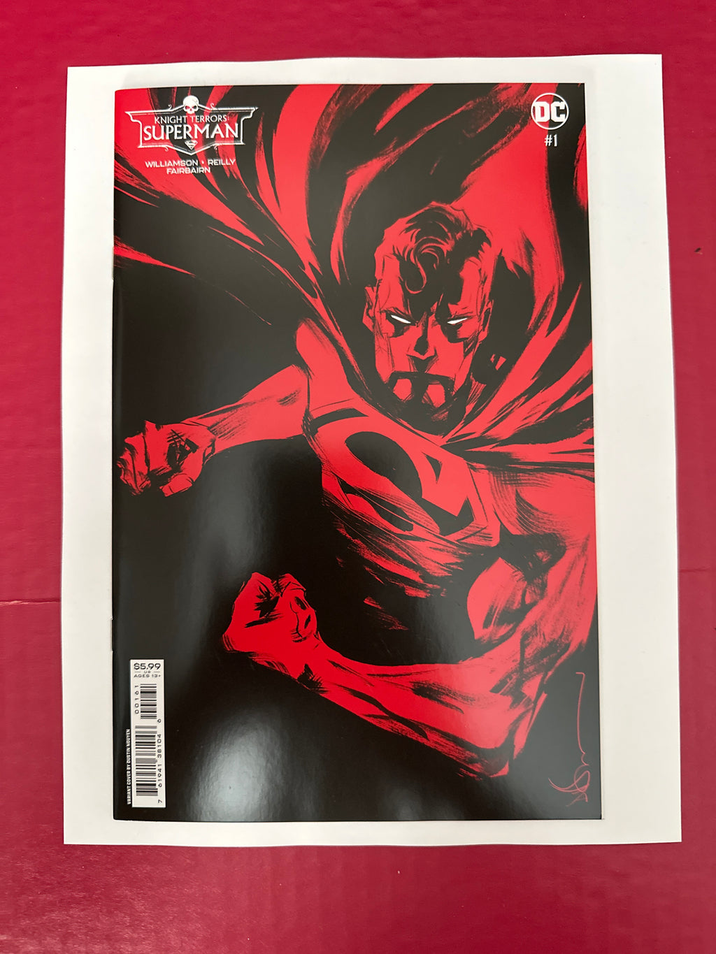 Knight Terrors: Superman #1F (DC Comics 2023) Dustin Nguyen Variant by Ugly Monkey Comics