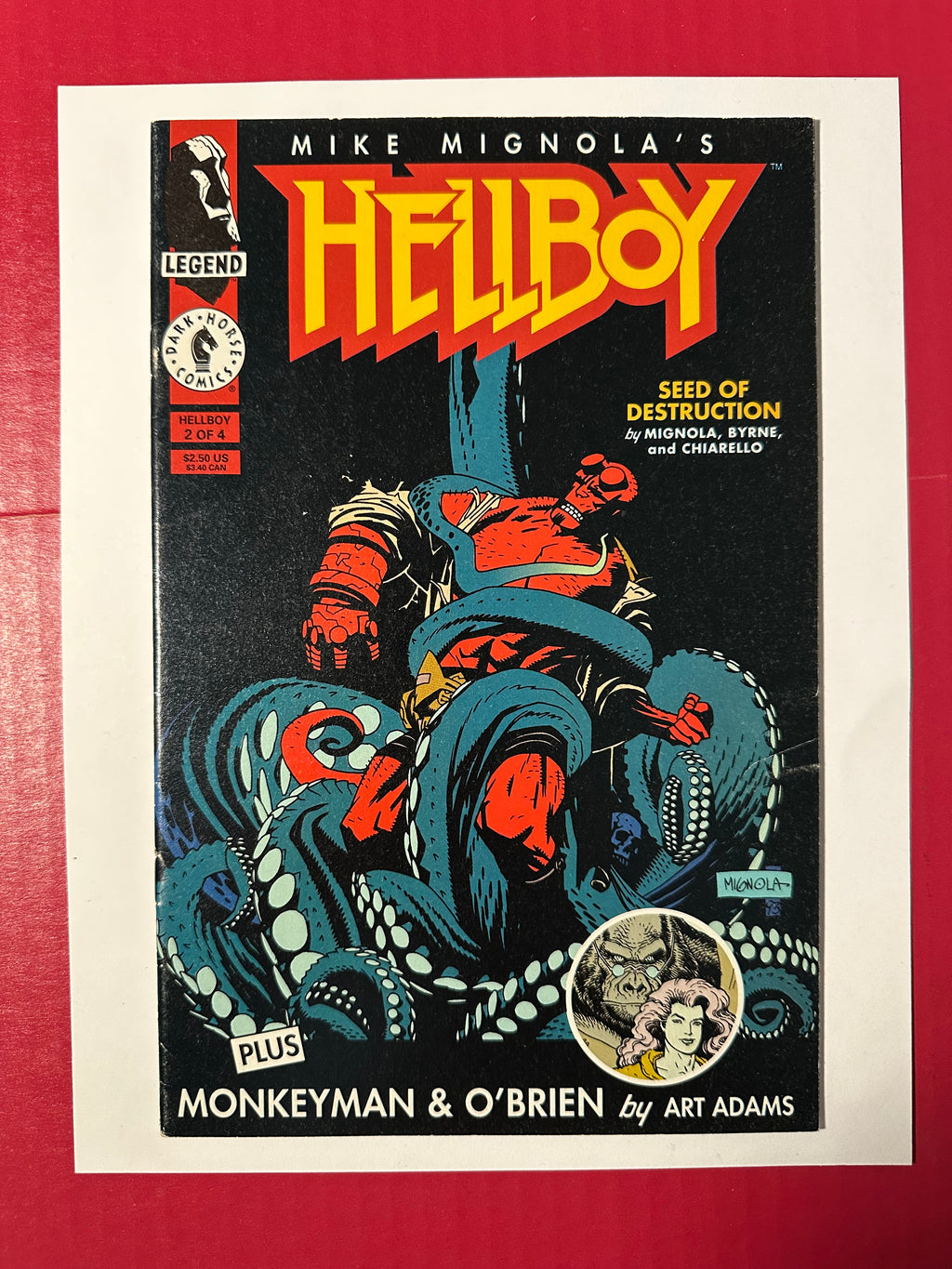 Hellboy: Seed of Destruction (Dark Horse 1994) 1st Abe Sapien & Liz Sherman by Ugly Monkey Comics