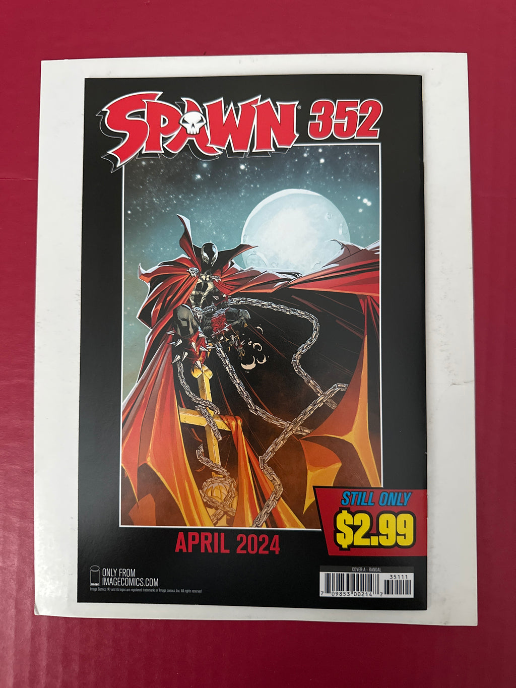 Spawn #351A (2024) 1st app. Lyra by Ugly Monkey Comics