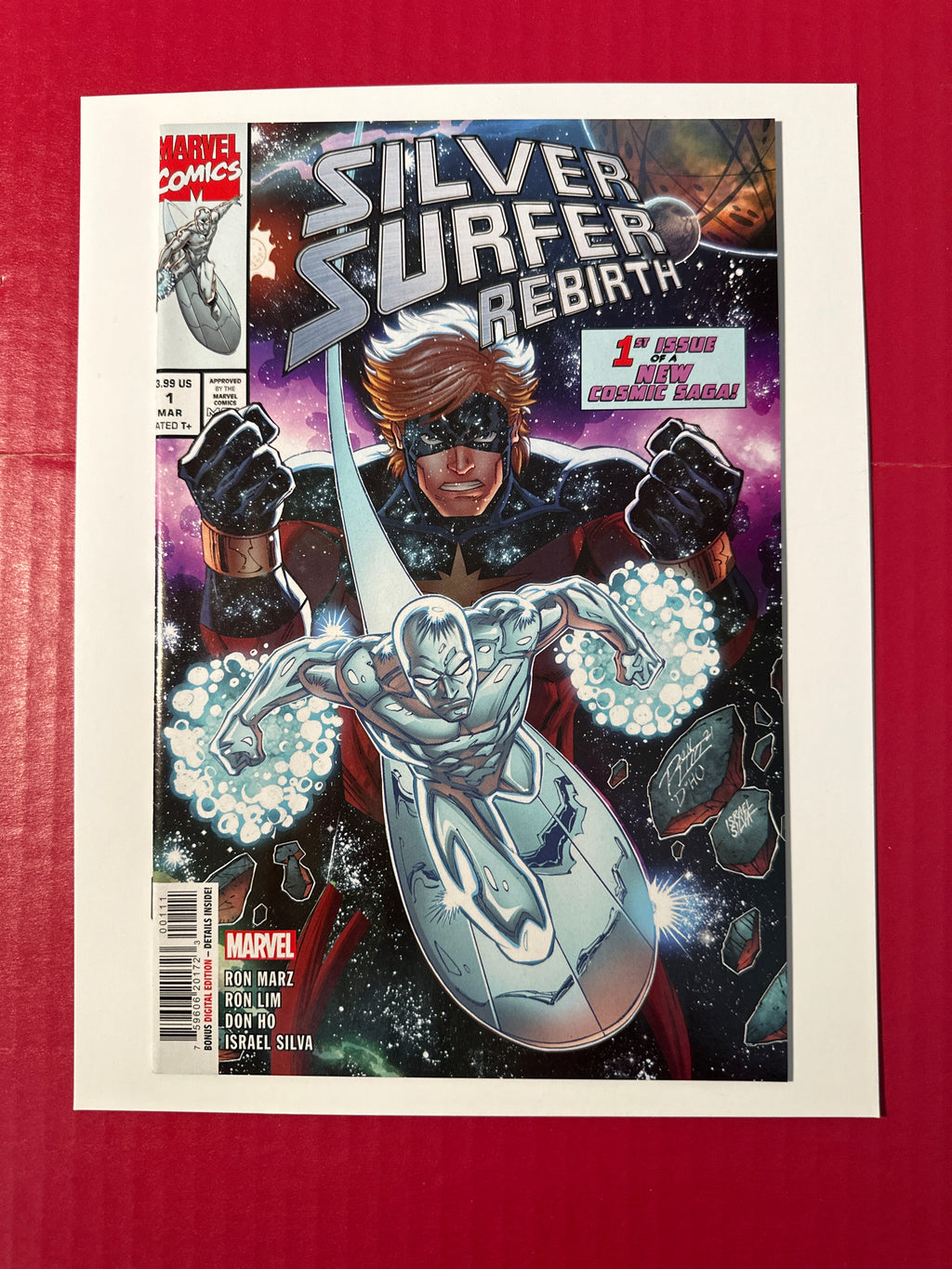 Silver Surfer: Rebirth #1 (Marvel Comics 2022) Ron Lim Regular by Ugly Monkey Comics