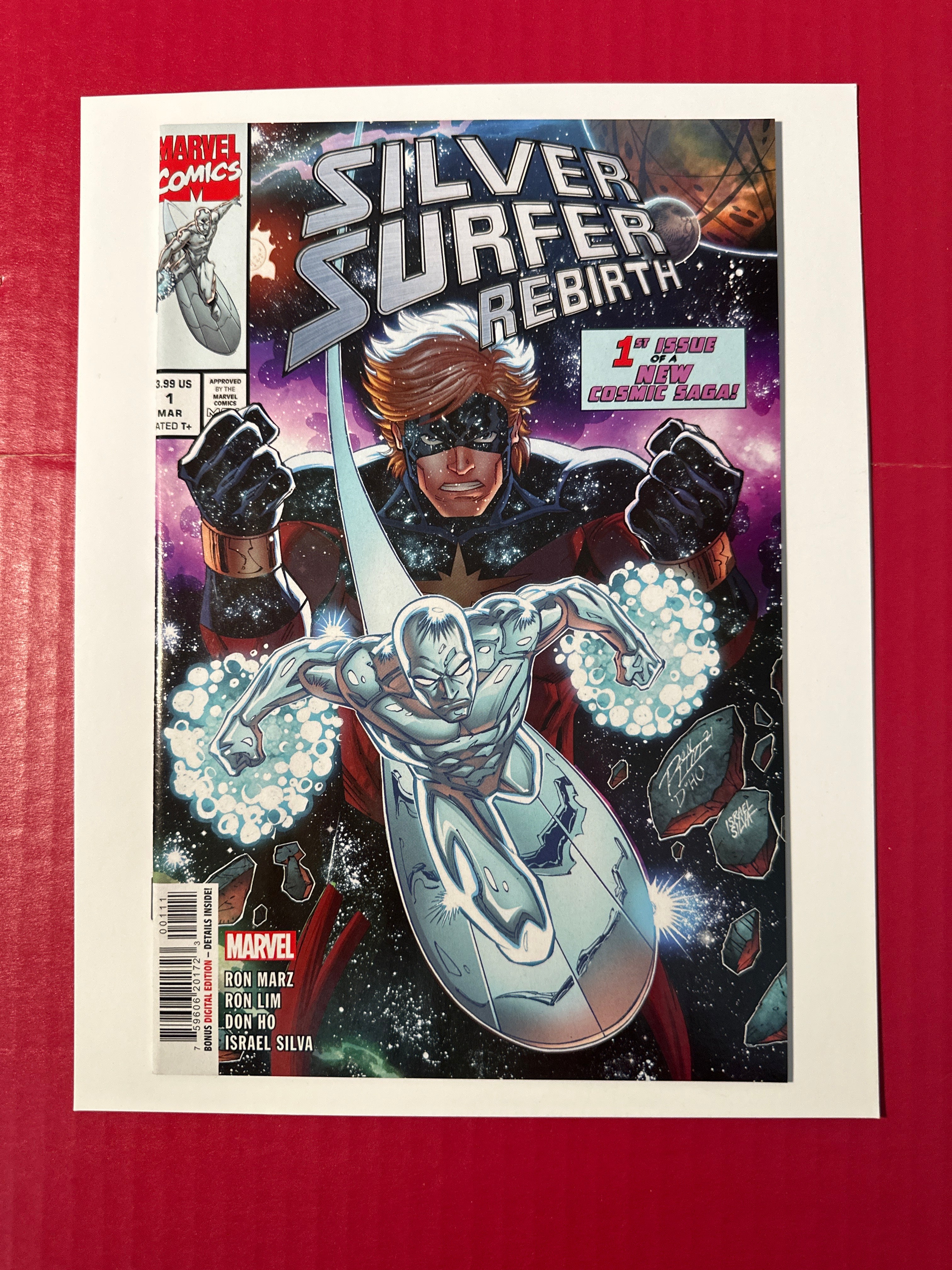 Silver Surfer: Rebirth #1 (Marvel Comics 2022) Ron Lim Regular by Ugly Monkey Comics