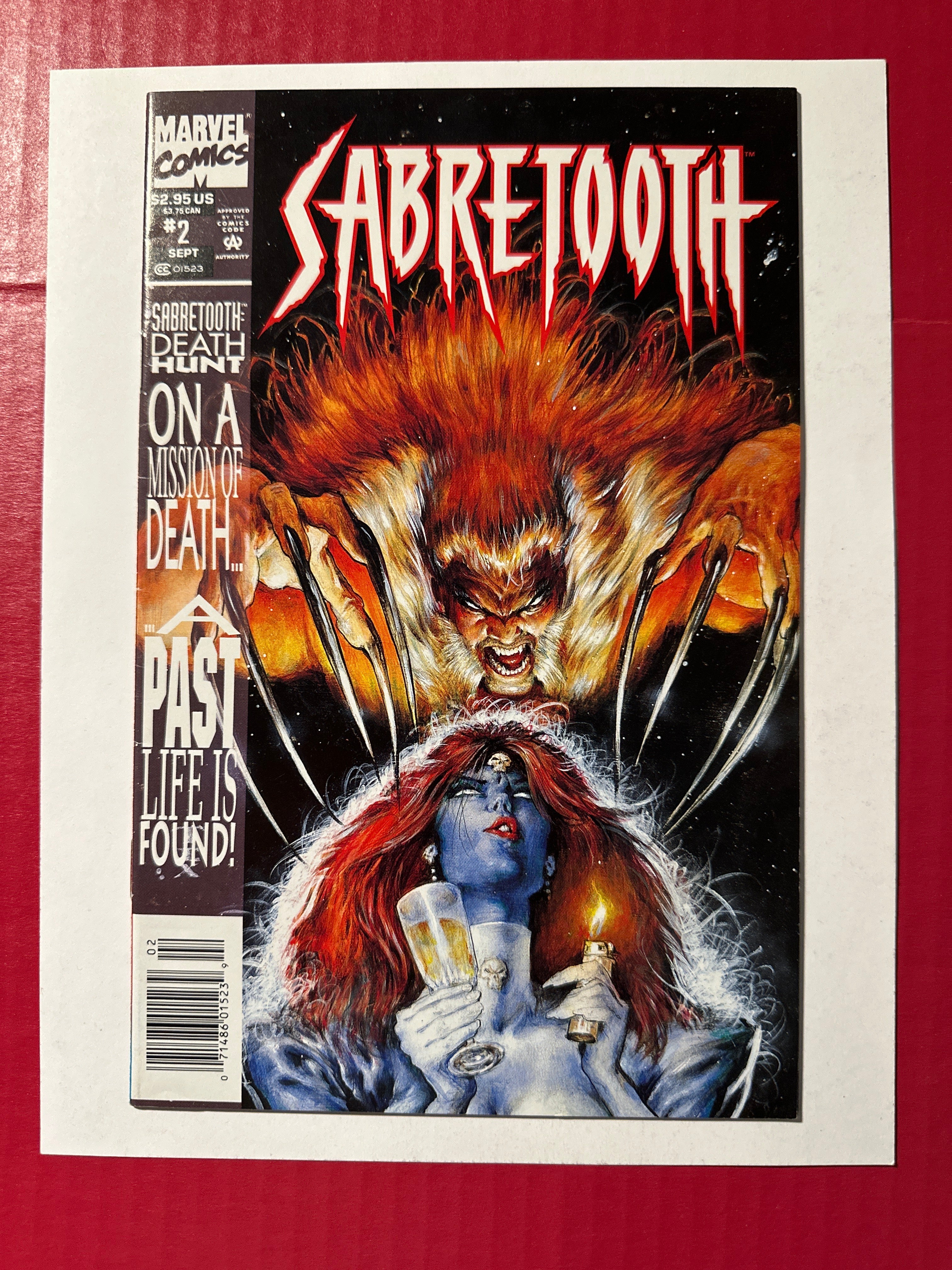 Sabretooth #2B (Marvel Comics 1993) Newsstand Edition by Ugly Monkey Comics