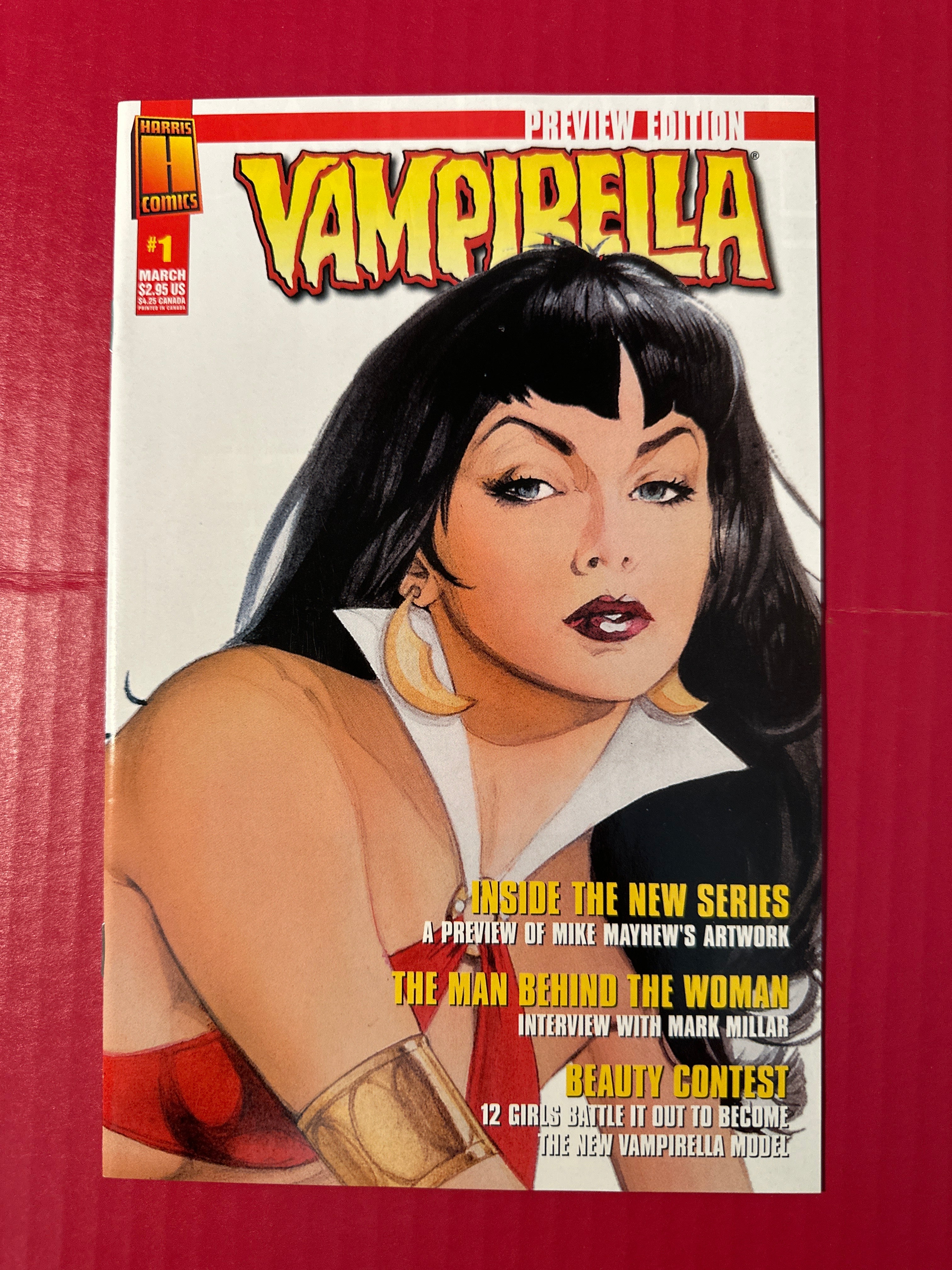 Vampirella, Vol. 3 #Preview- (Harris Comics 2001) Preview Edition by Ugly Monkey Comics