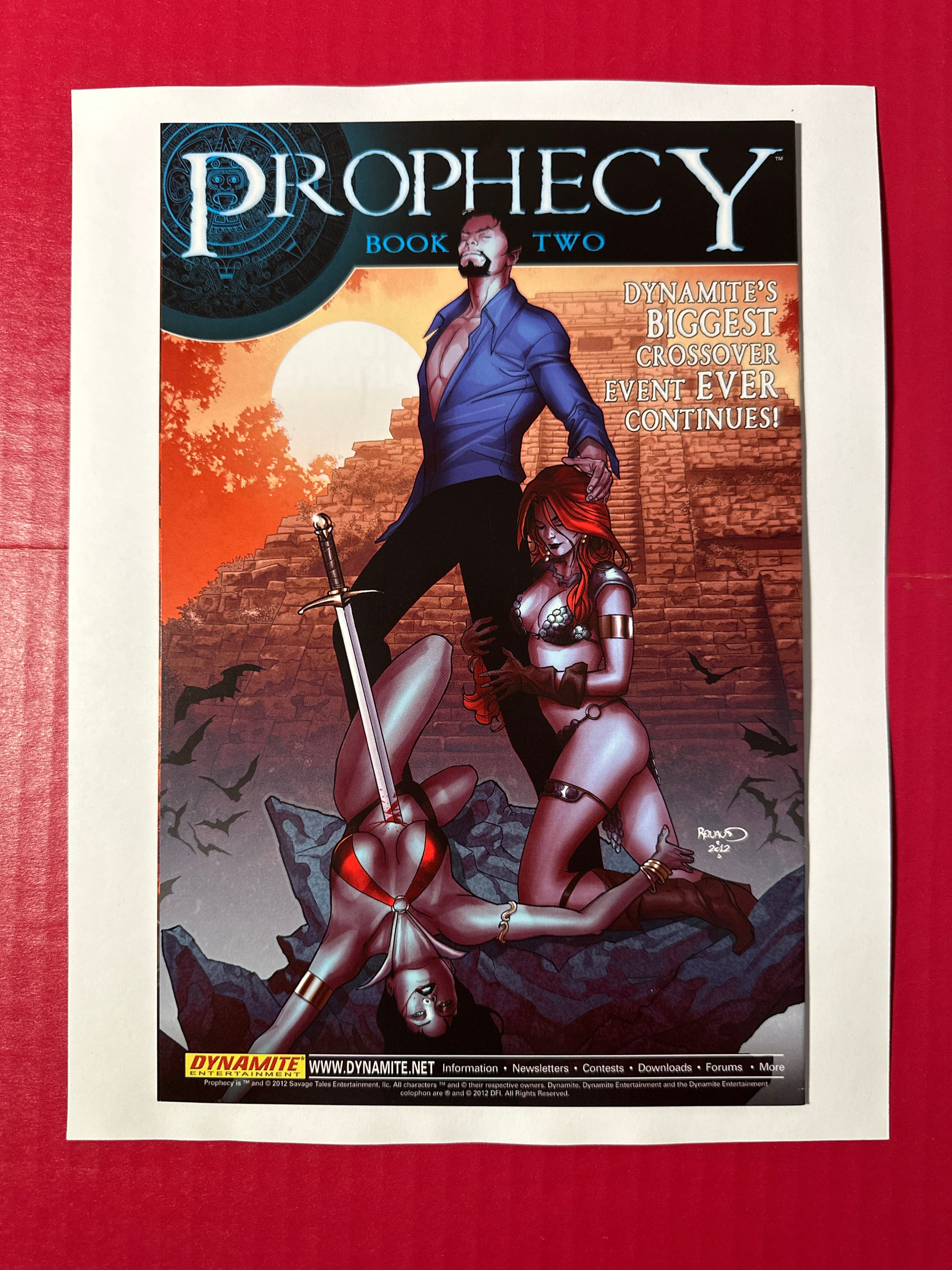 Vampirella Vs Dracula #4 (Dynamite Entertainment 2012) by Ugly Monkey Comics