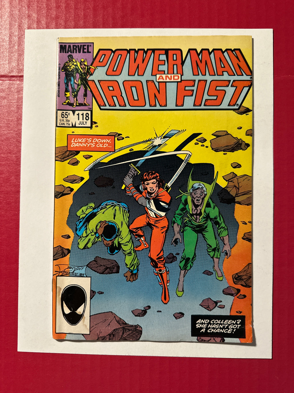 Power Man And Iron Fist, Vol. 1 #118A (Marvel Comics 1985) Direct Edition by Ugly Monkey Comics
