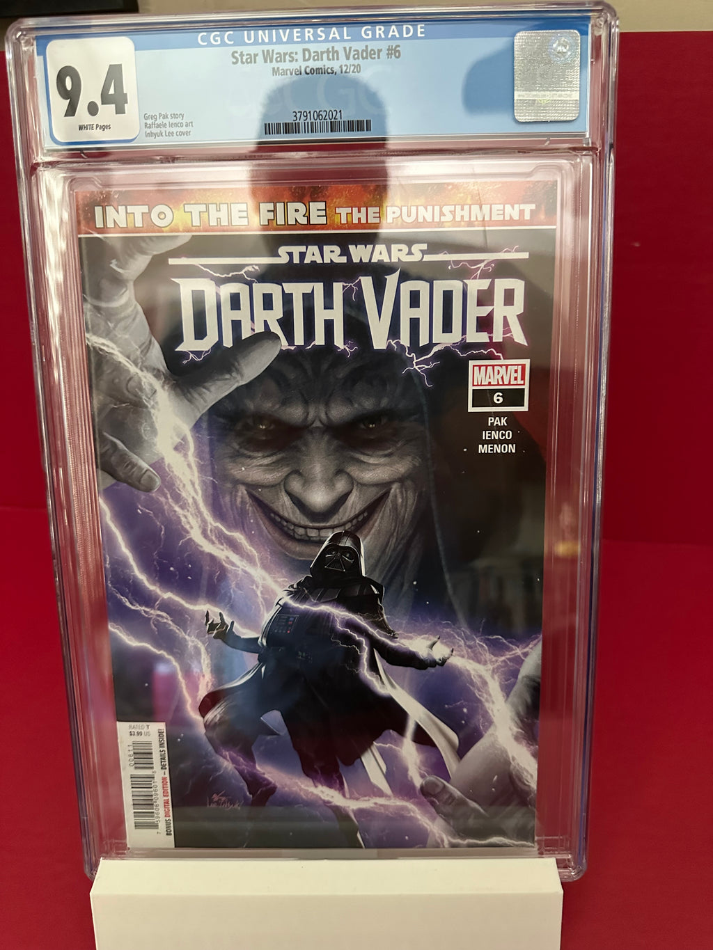 Star Wars: Darth Vader, Vol. 3 #6 (2020) CGC 9.4 Key 1st cameo app. Ochi of Bestoon by Ugly Monkey Comics