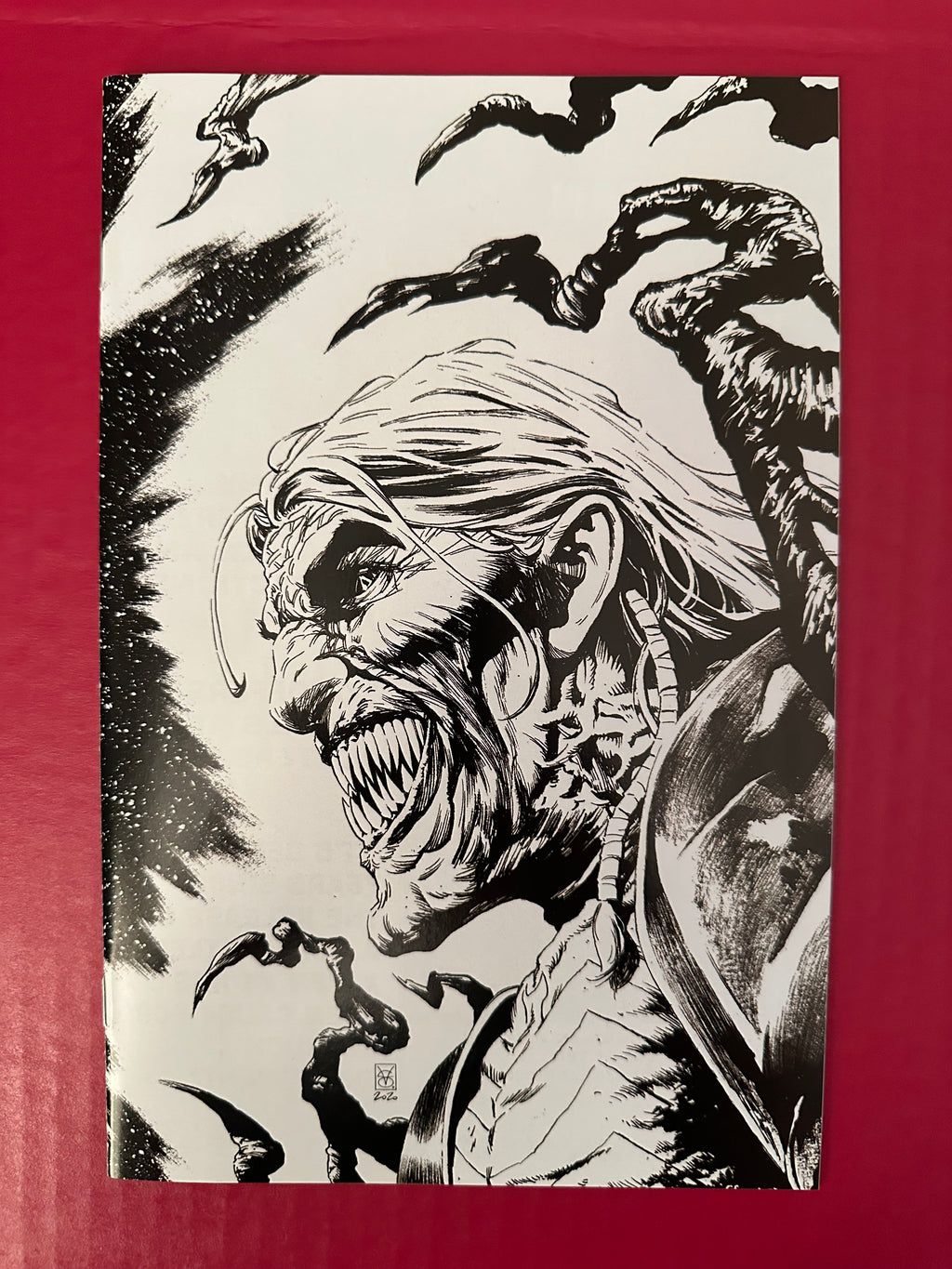 Venom, Vol. 4 #29B (2020) Key B&W Comics Elite Virgin Variant