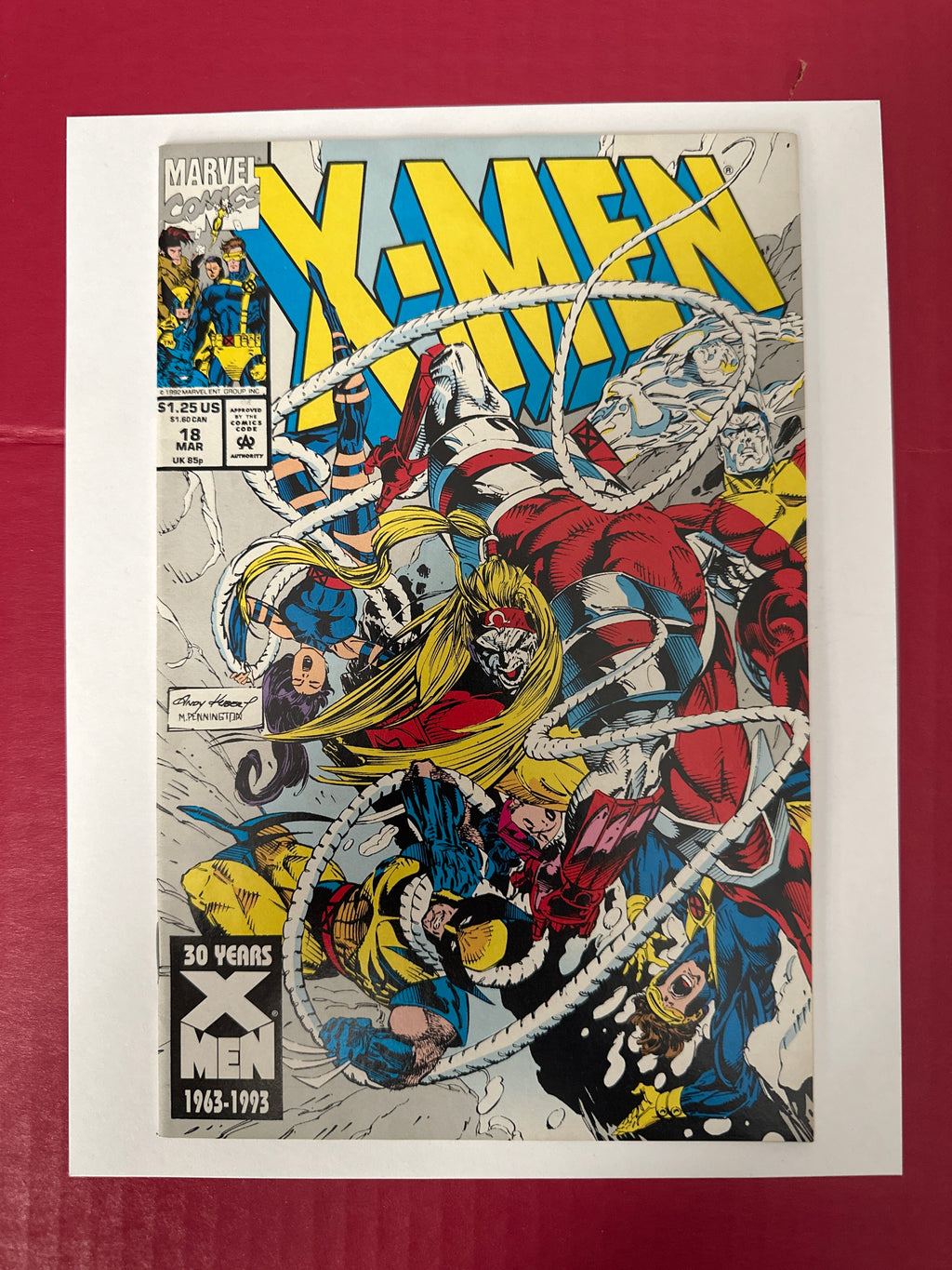 X-Men, Vol. 1 #18A (Marvel Comics 1993) Direct Edition by Ugly Monkey Comics