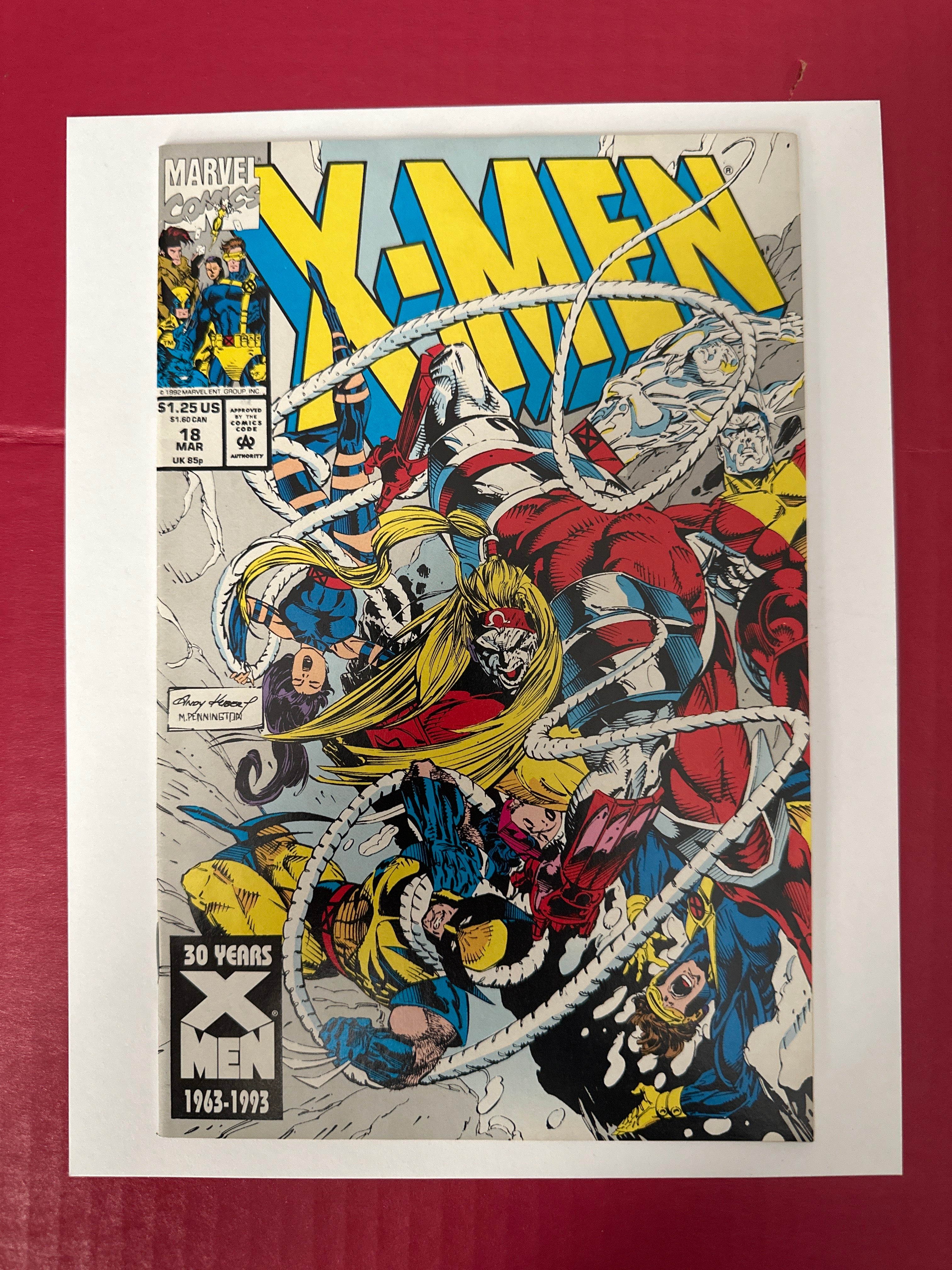 X-Men, Vol. 1 #18A (Marvel Comics 1993) Direct Edition by Ugly Monkey Comics
