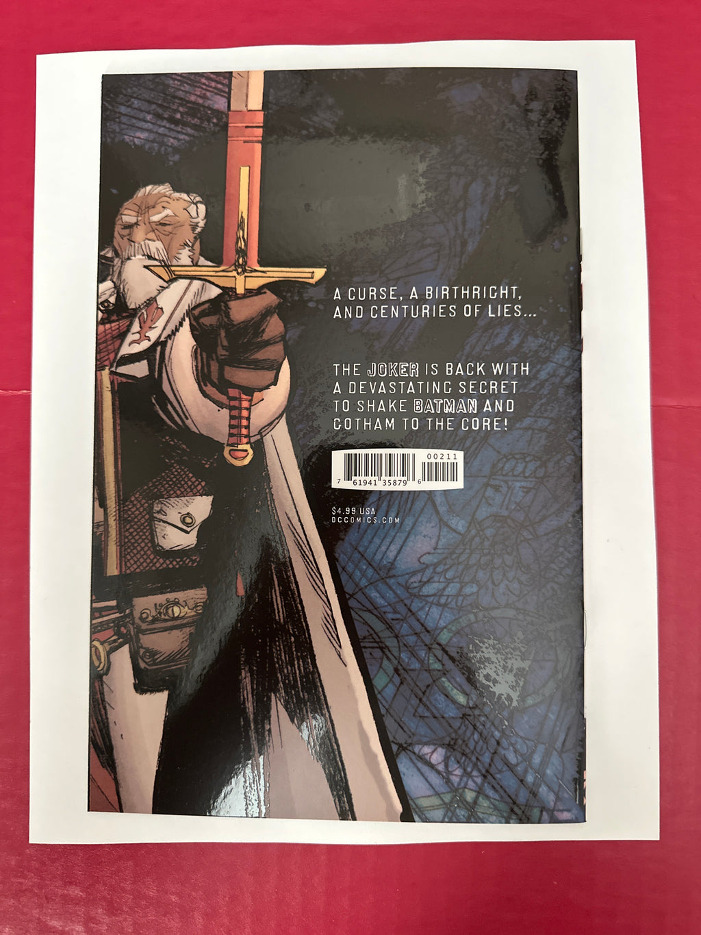 Batman: Curse of the White Knight #2A (DC Comics 2019) by Ugly Monkey Comics