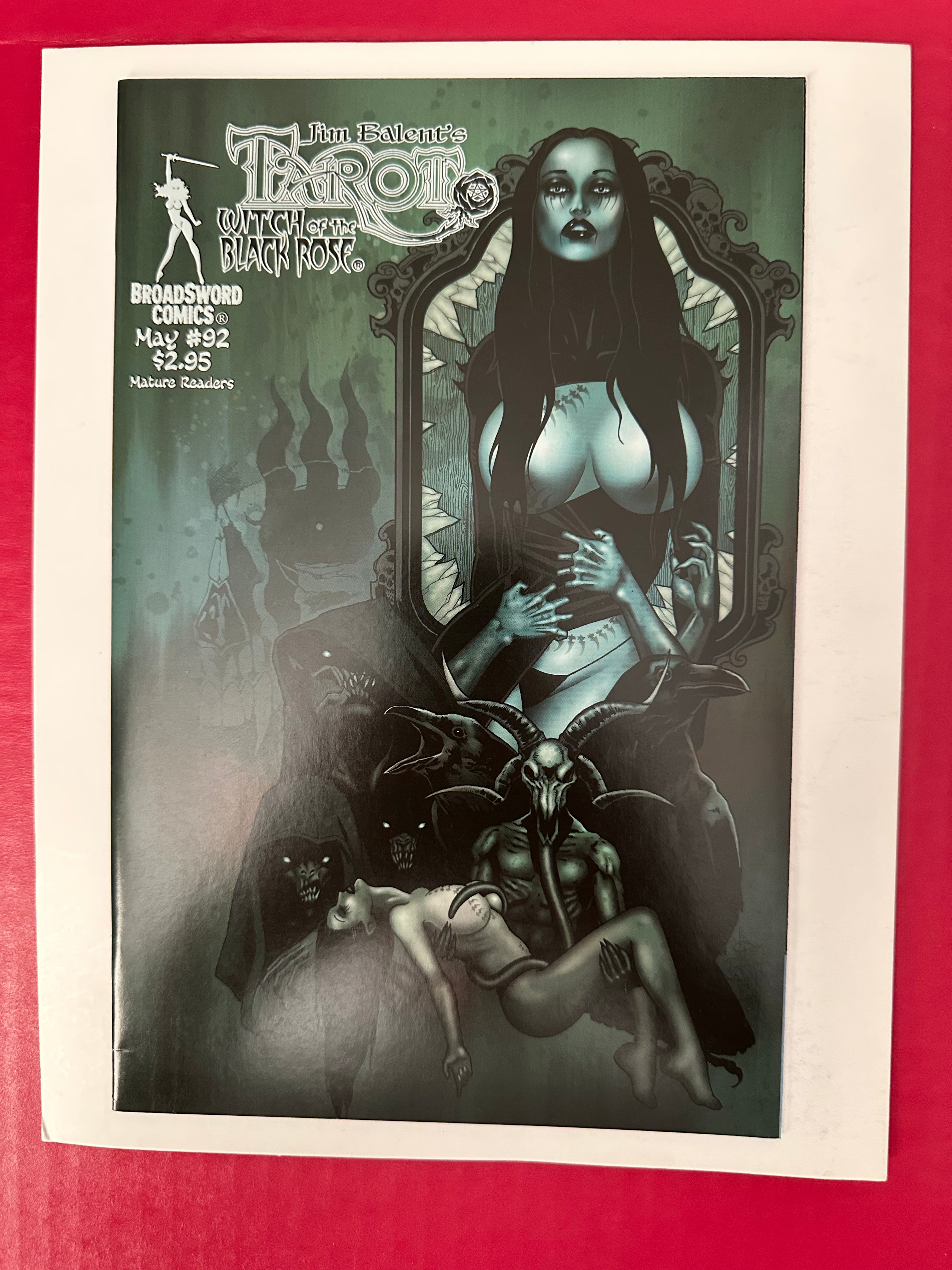 Tarot: Witch of the Black Rose #92A (2015) by Ugly Monkey Comics