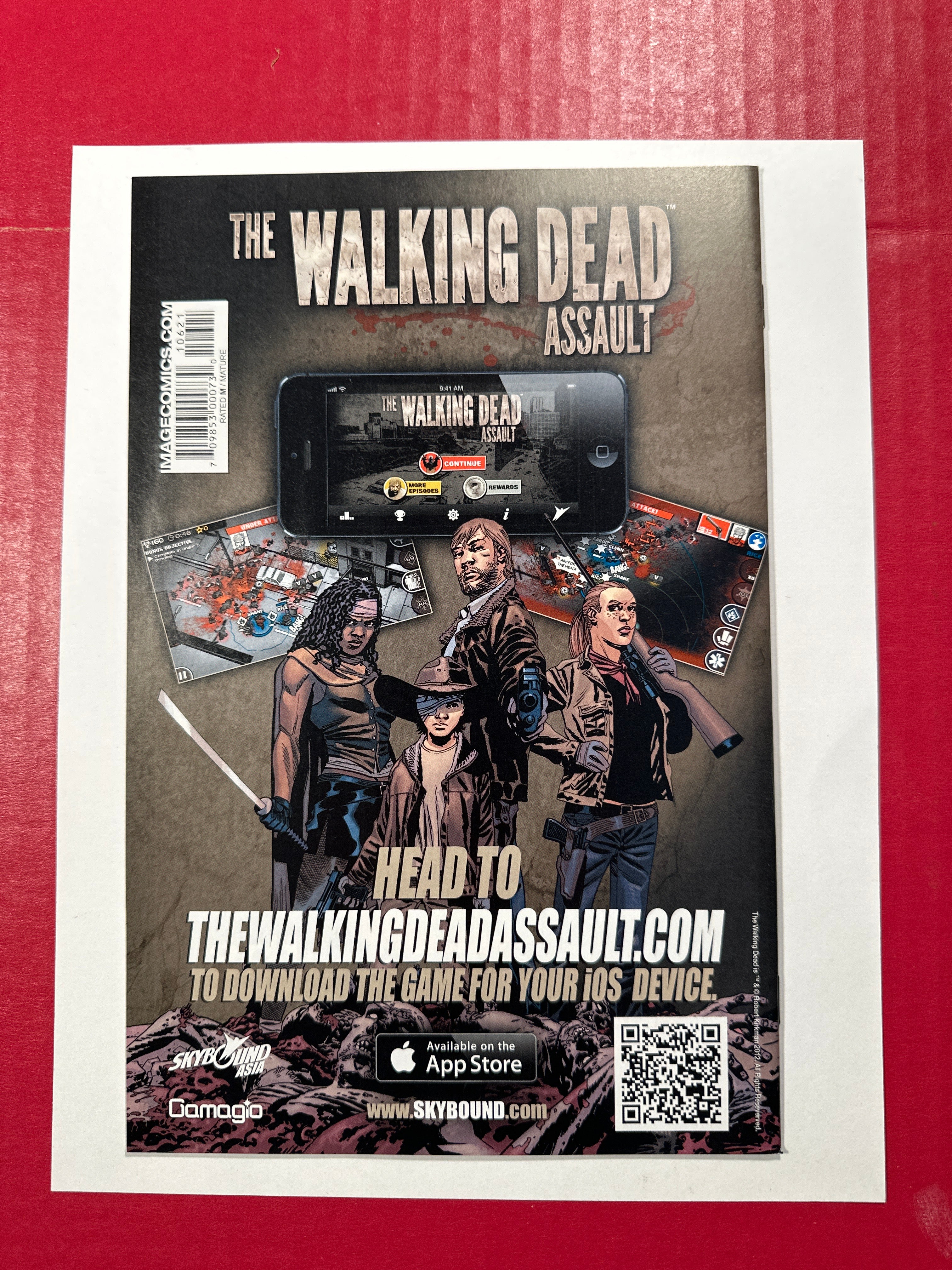 The Walking Dead #106 (Image Comics 2013) Charlie Adlard Variant Cover by Ugly Monkey Comics