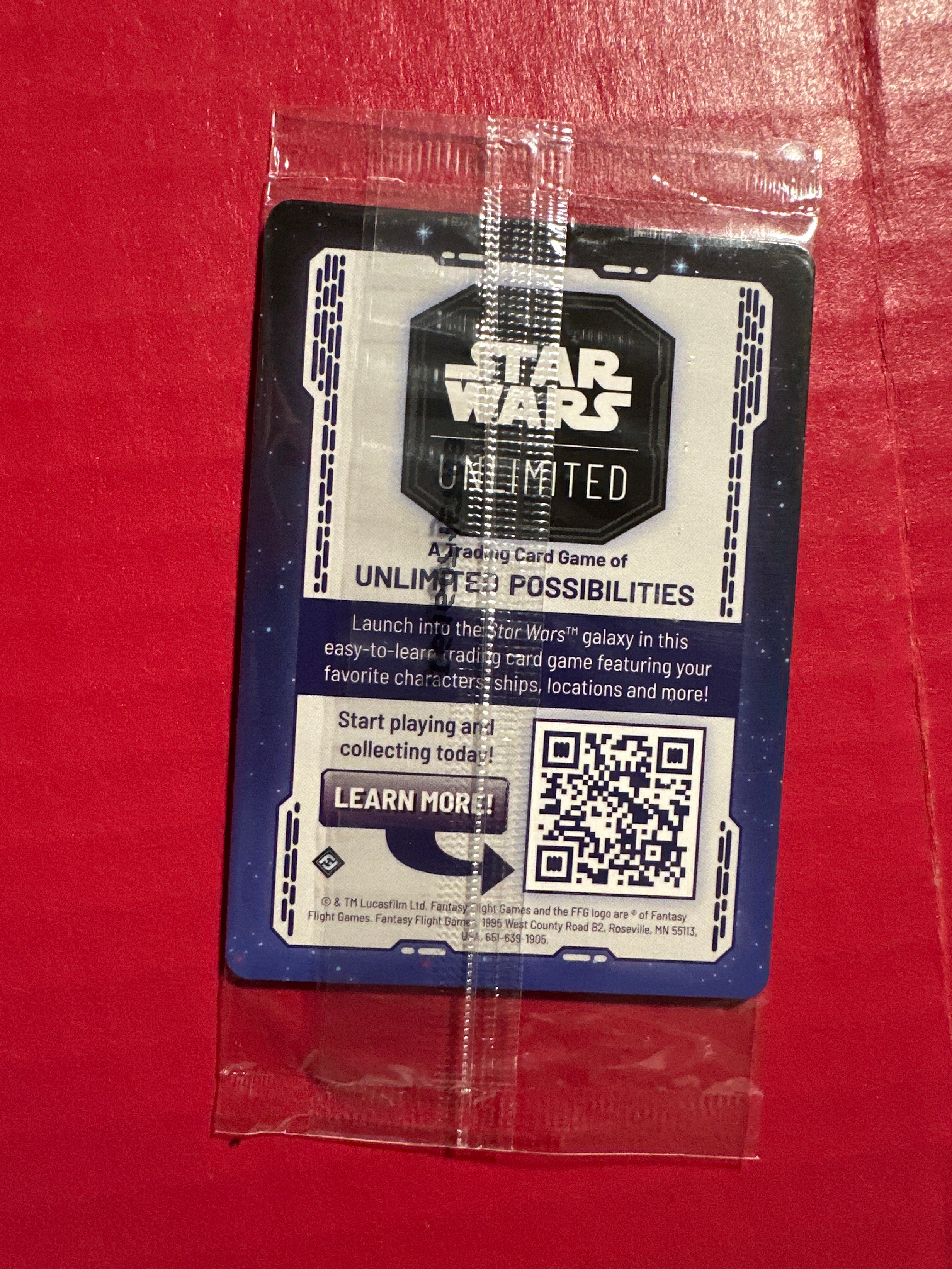 Star Wars Unlimited Promo Card The Mandalorian and Grogu Movie Promo Pack 2026 by Ugly Monkey Comics